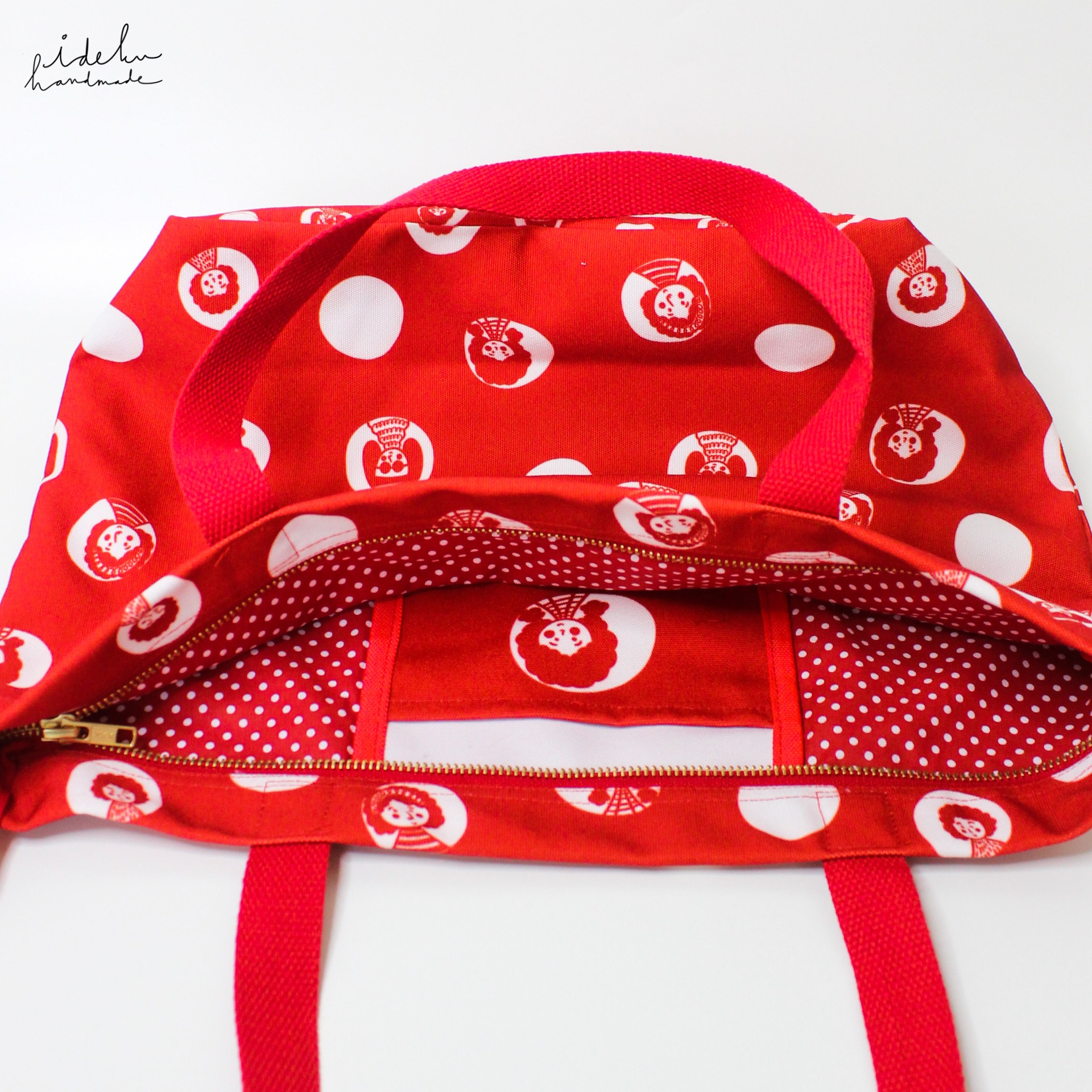 Cherry Dots Totebag