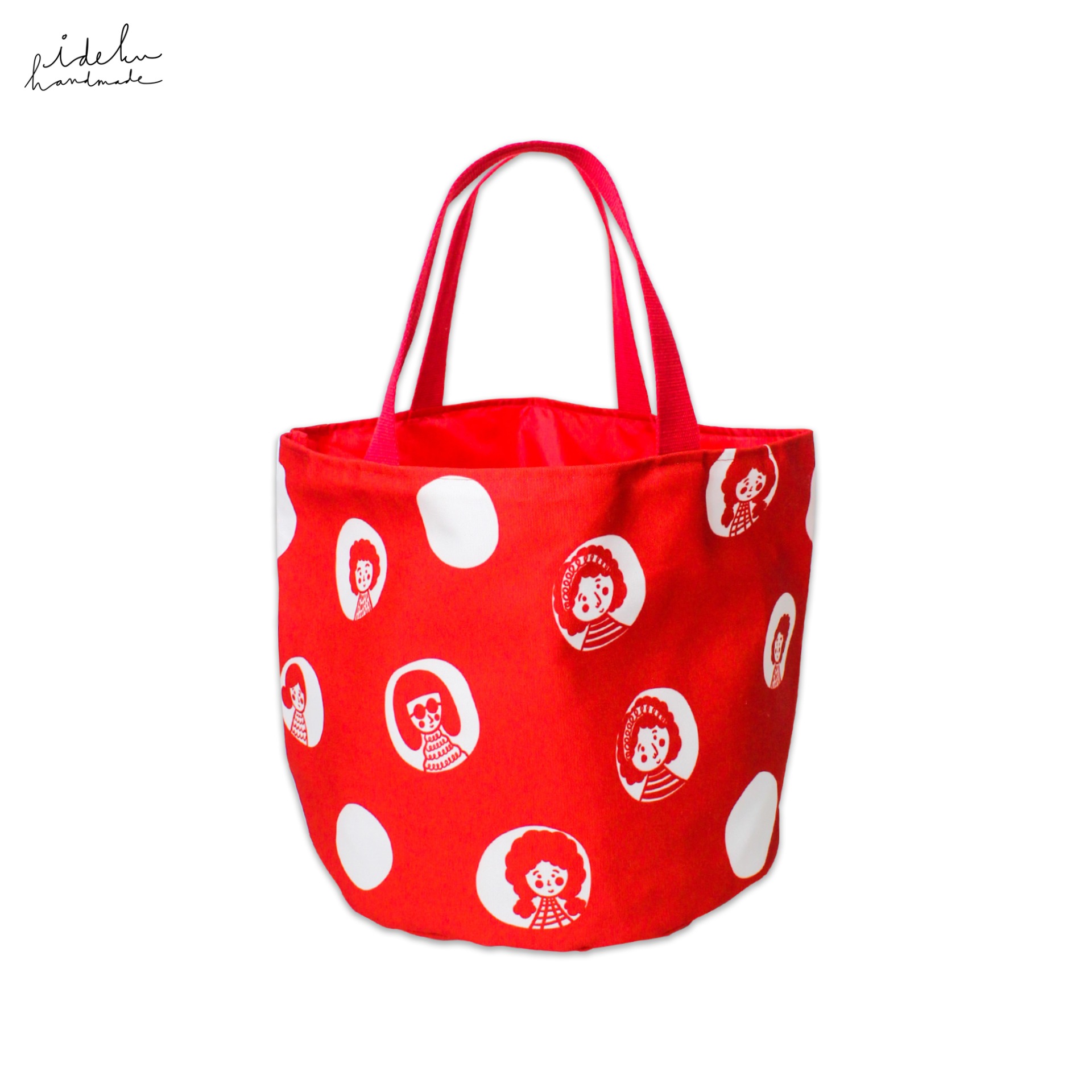 Tas Sayur Cherry Dots