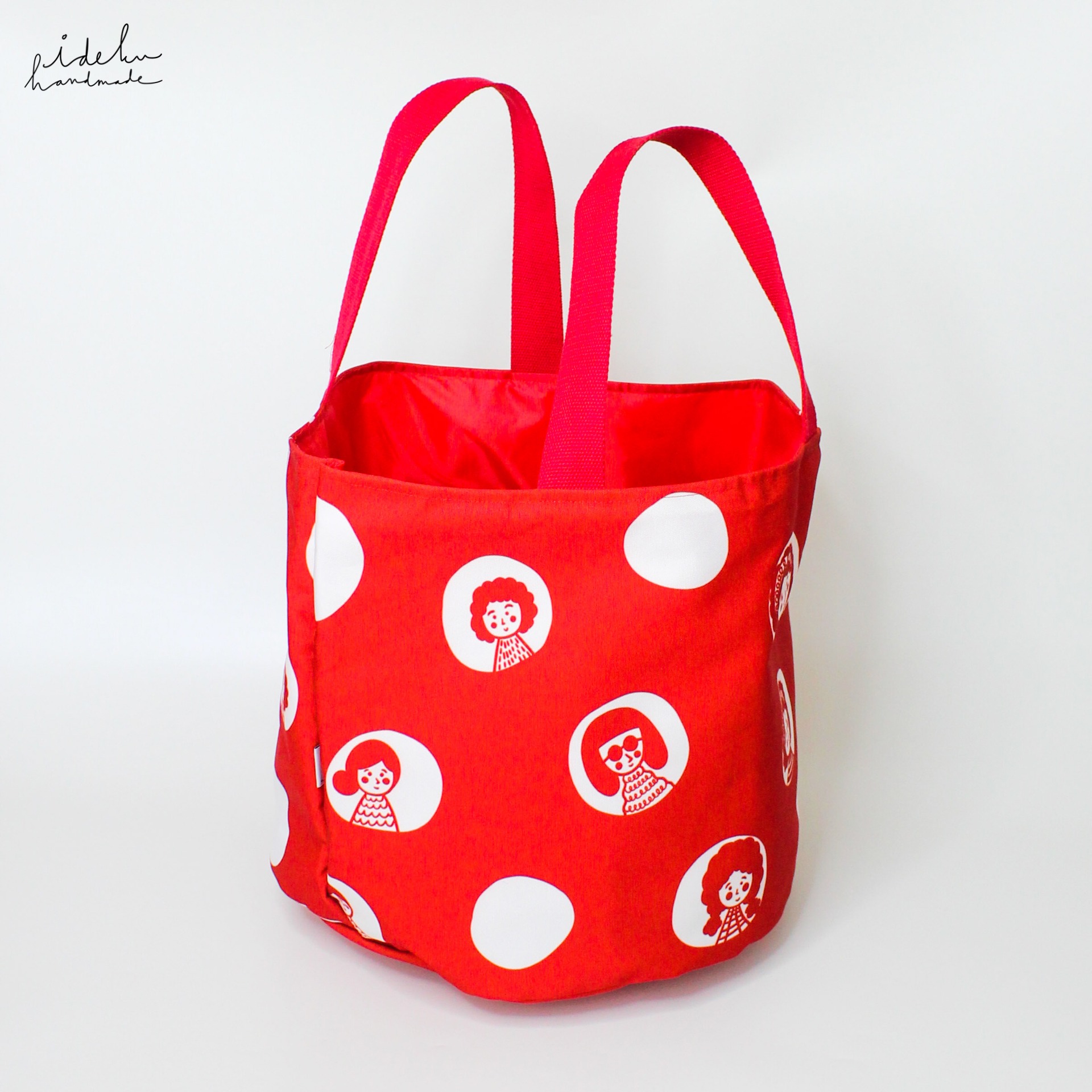 Tas Sayur Cherry Dots