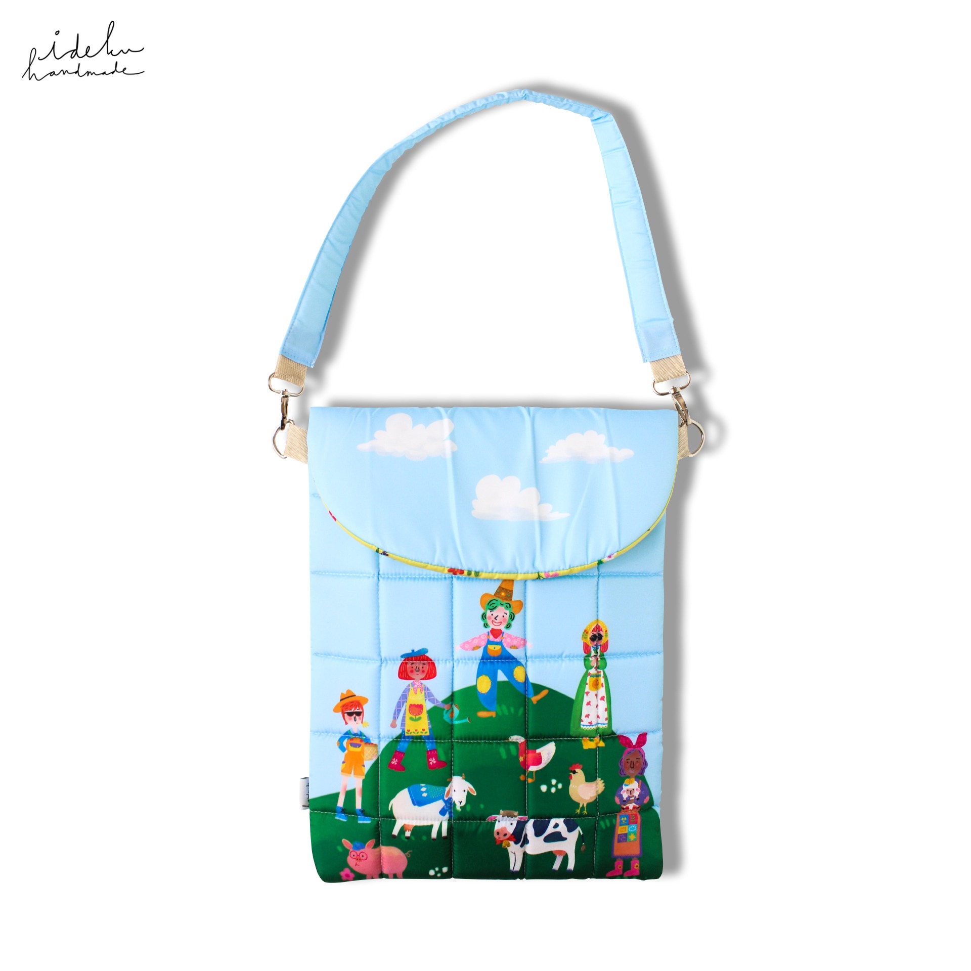 Faces Farm Laptop Sleeve