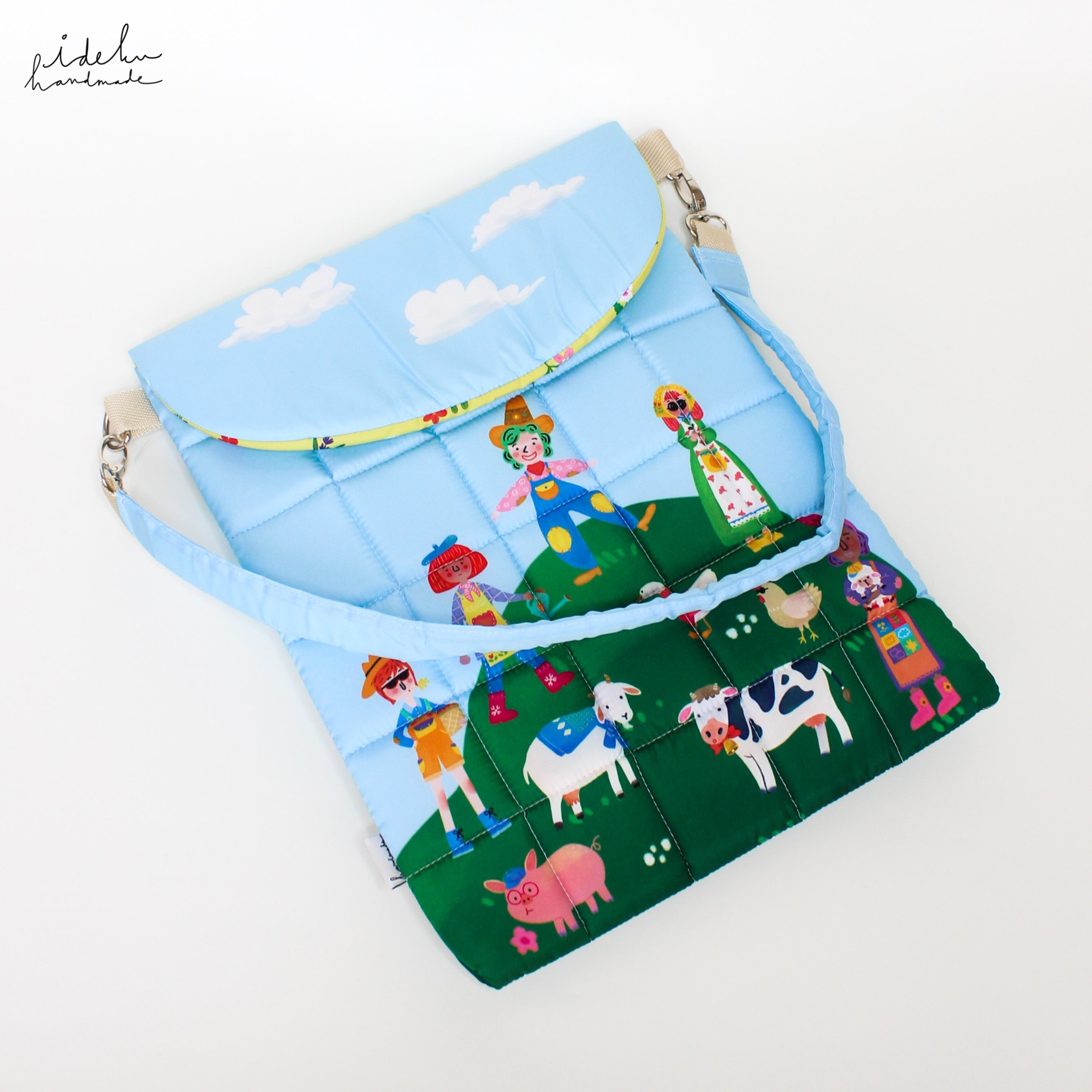 Faces Farm Laptop Sleeve
