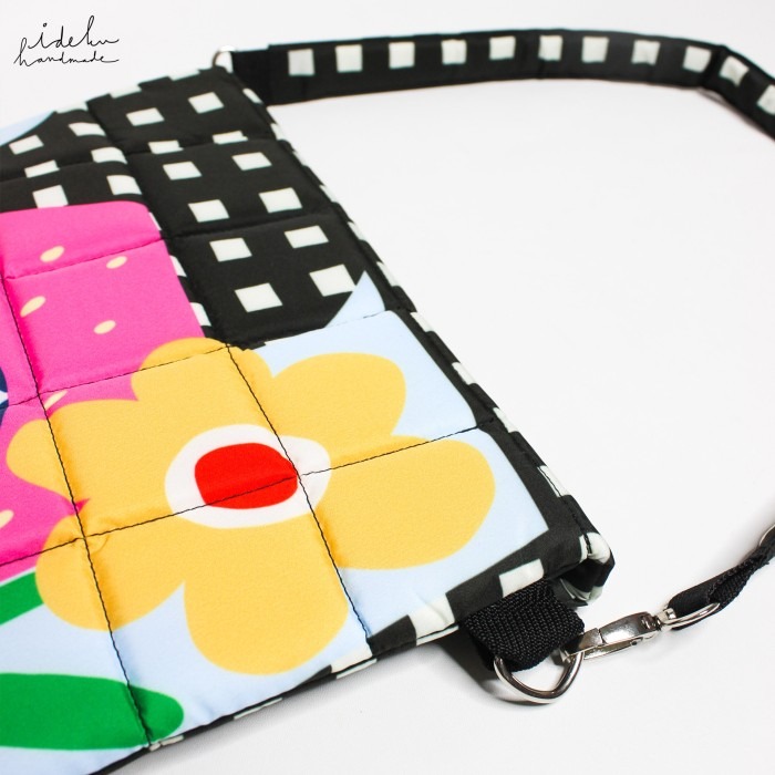 Fancy Faces Black Laptop Sleeve