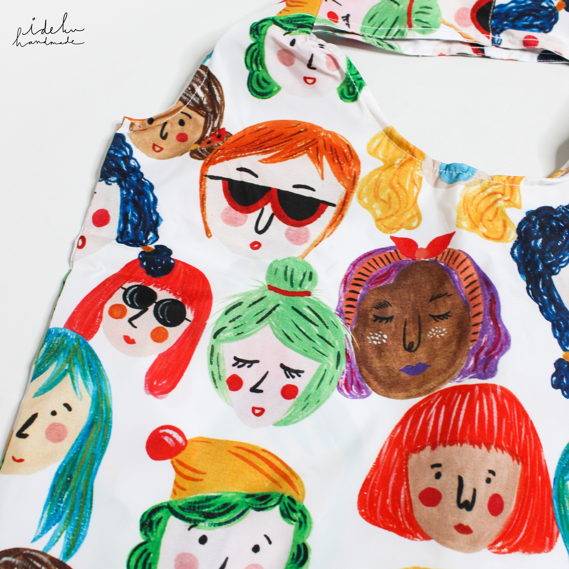 Classic Faces Shopping Bag