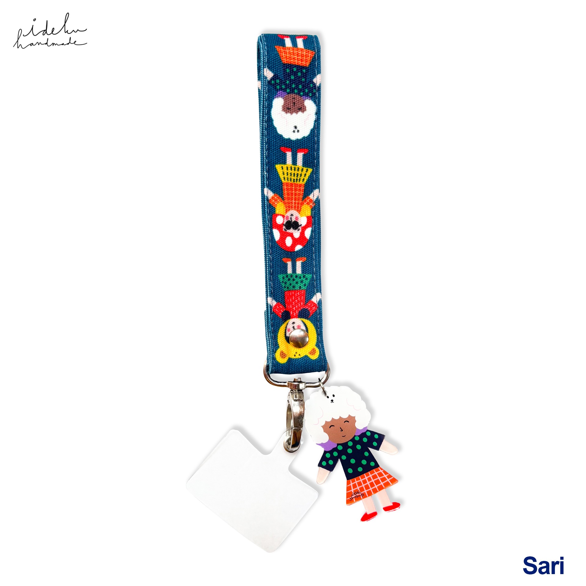 Cheeky Faces Phone Strap