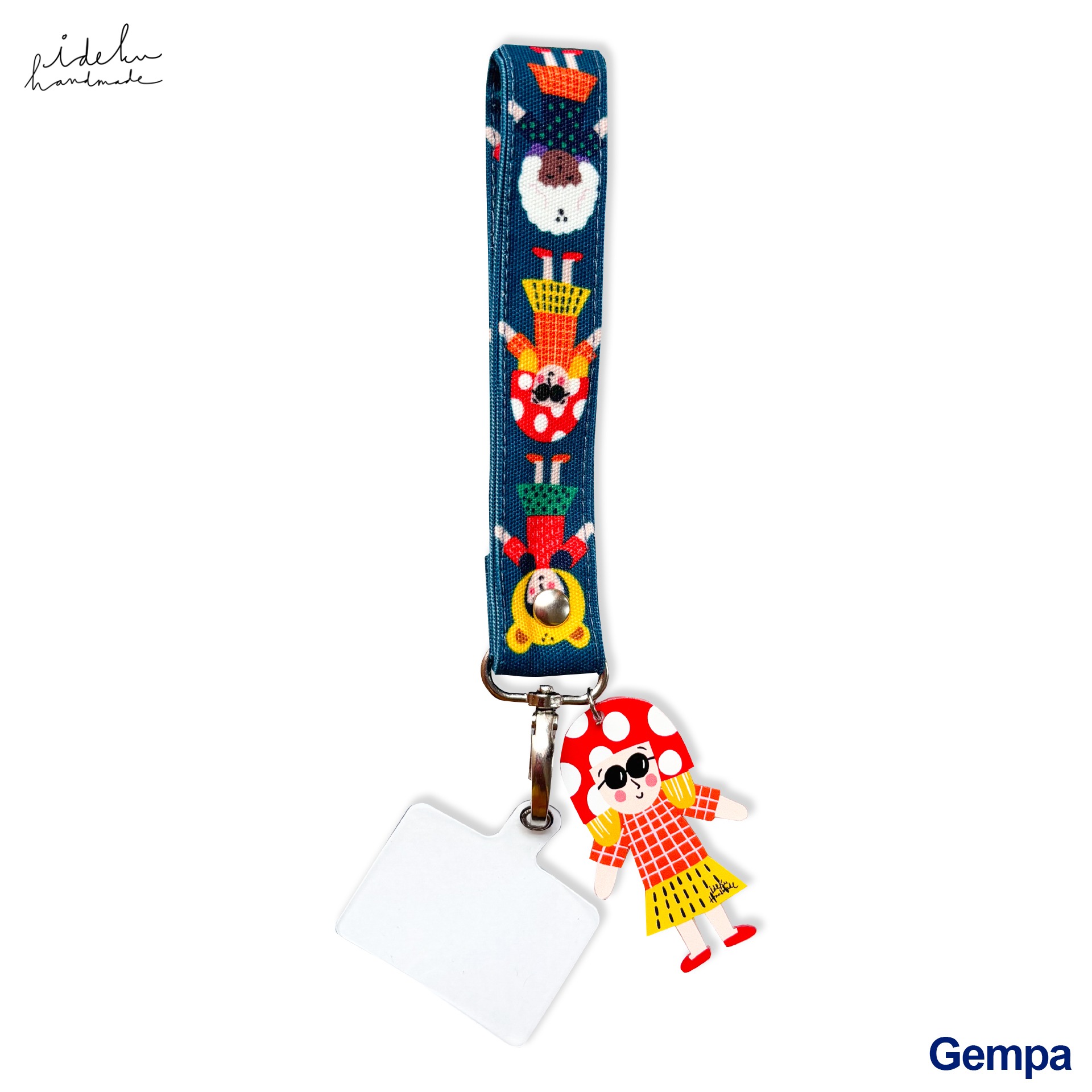 Cheeky Faces Phone Strap