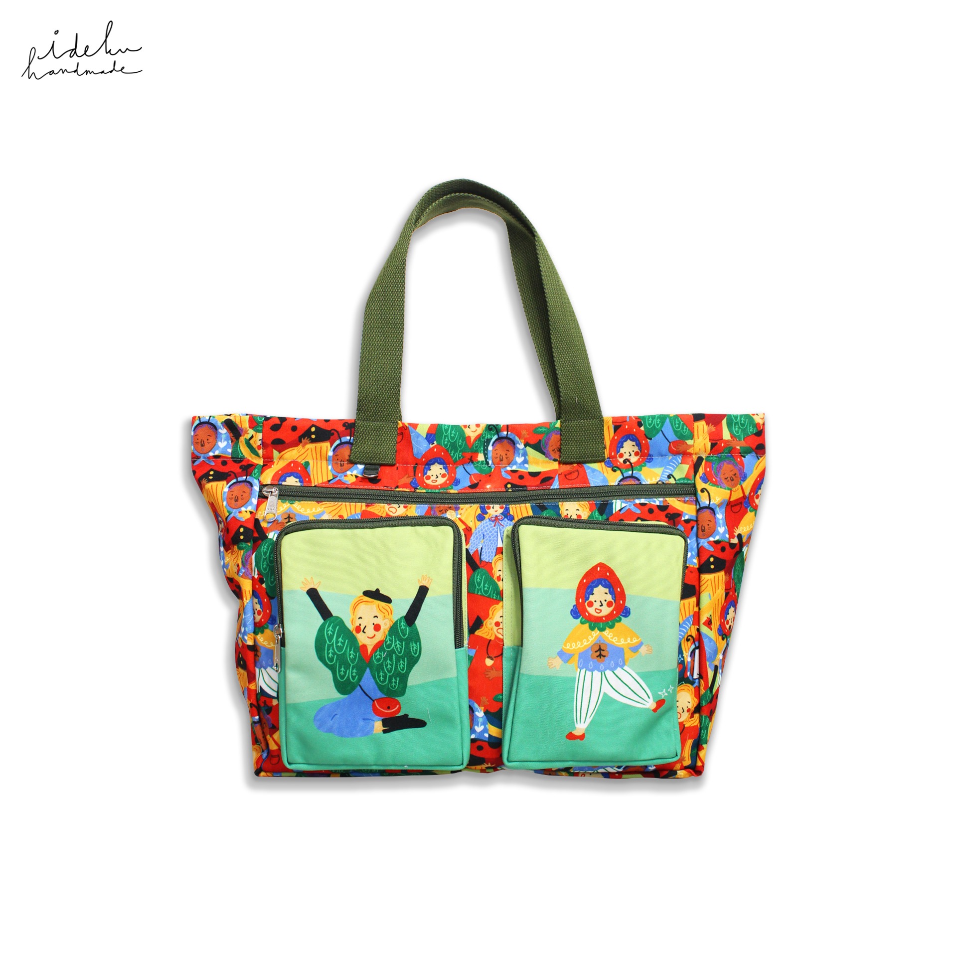 Fairy Faces Travel Bag