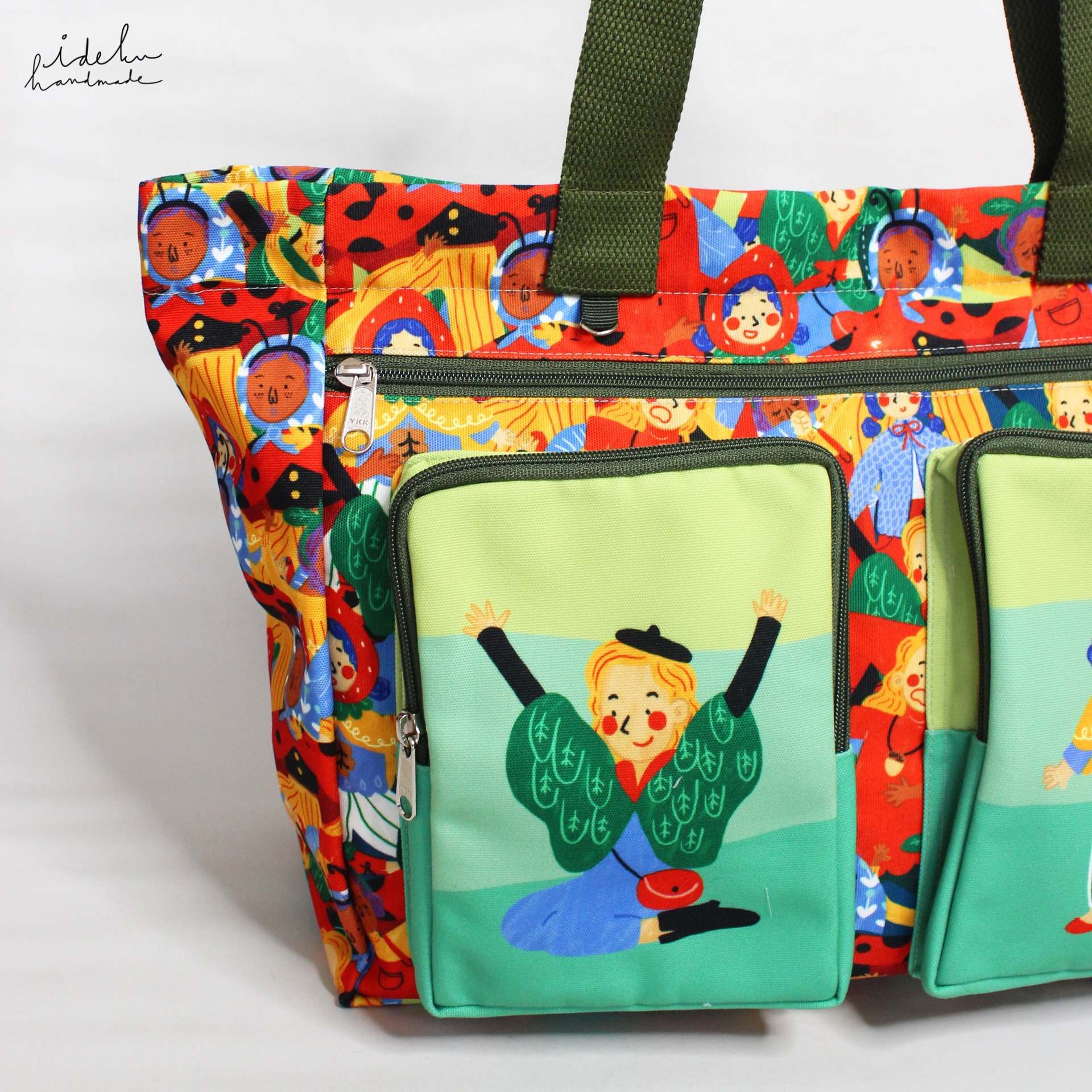 Fairy Faces Travel Bag