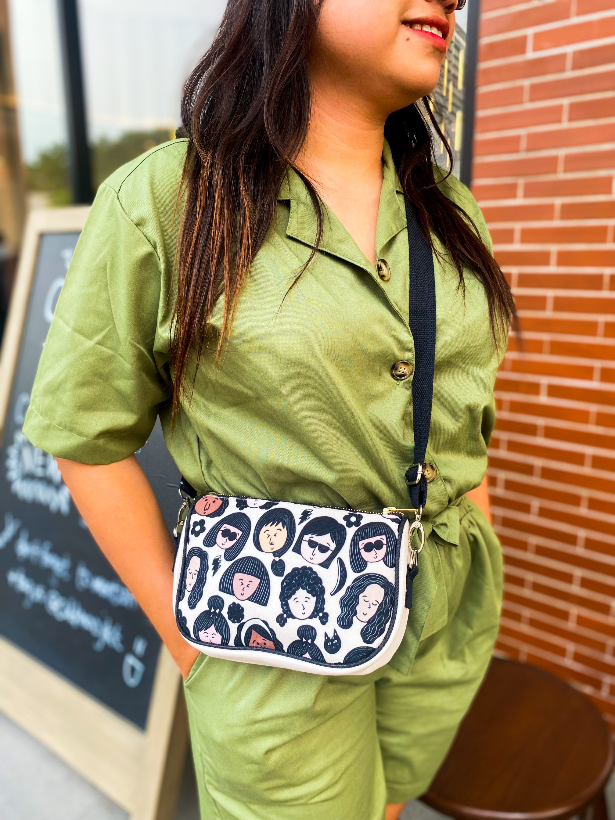 Cute Faces Kiki Bag