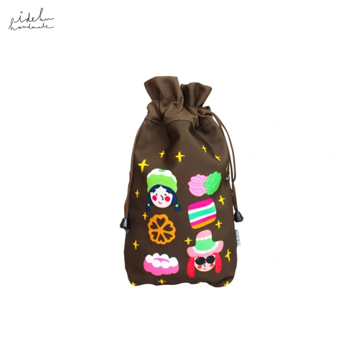 Image of Jajanan Pasar Drawstring Pouch
