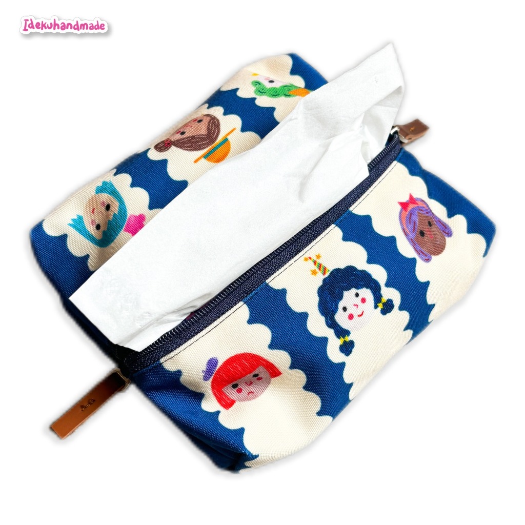 Party Faces Tissue Cover