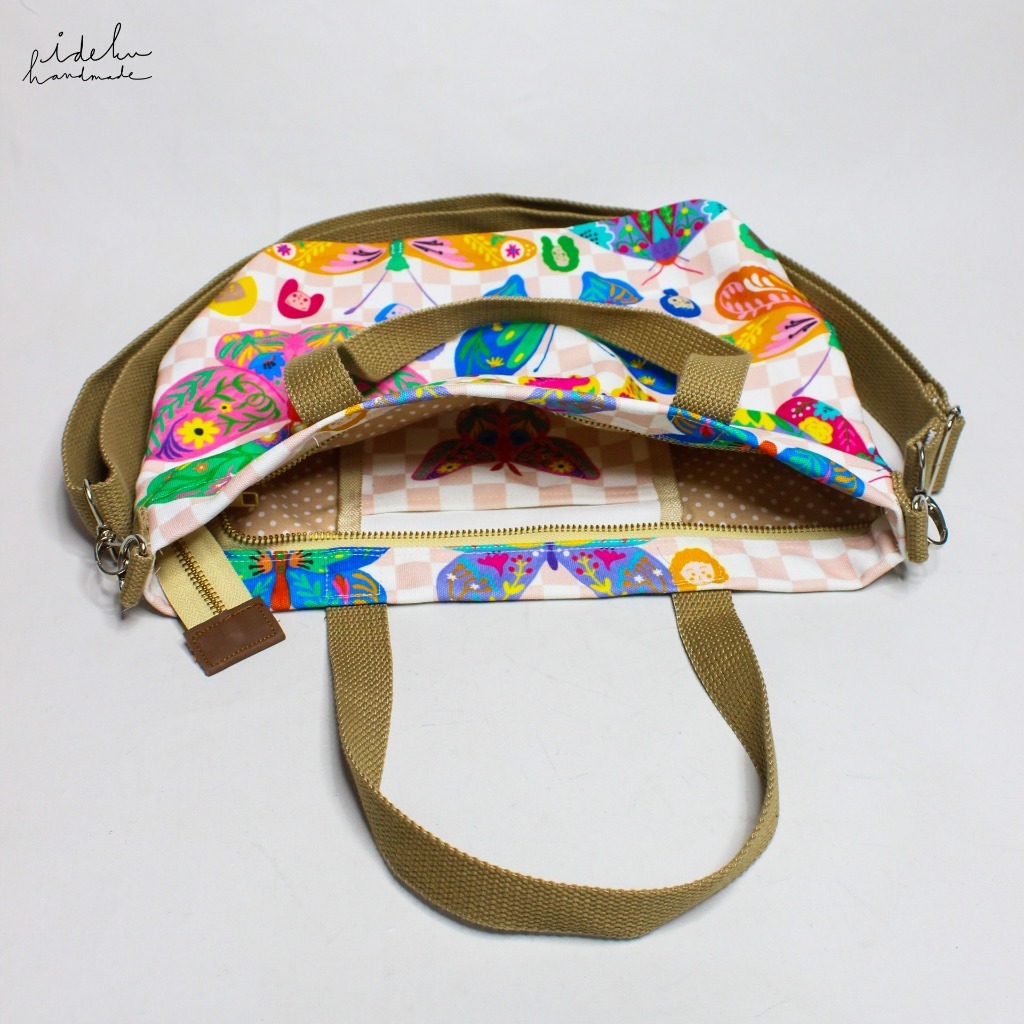 Butterfly Faces Mini Tote Bag