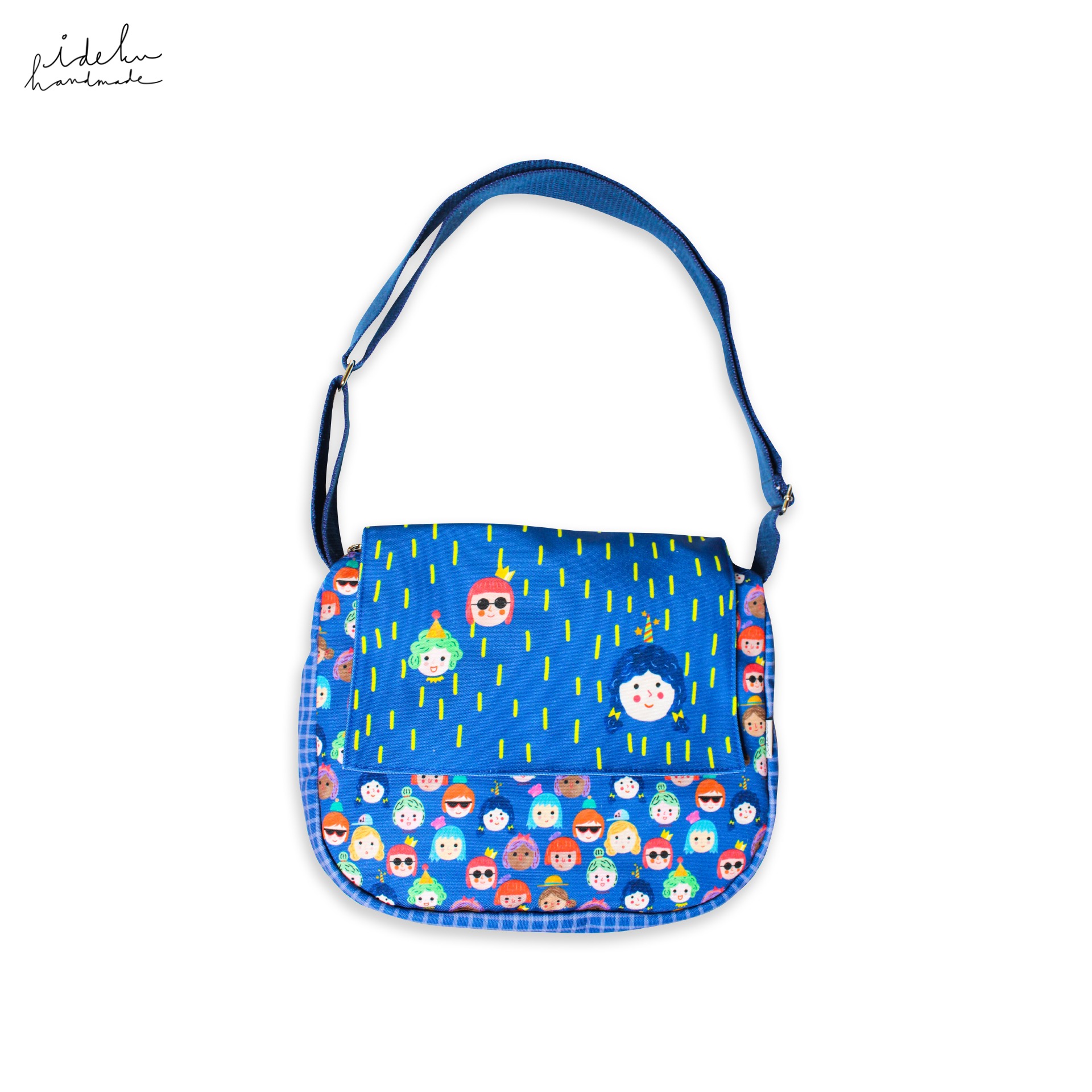 Party Faces Postman Bag