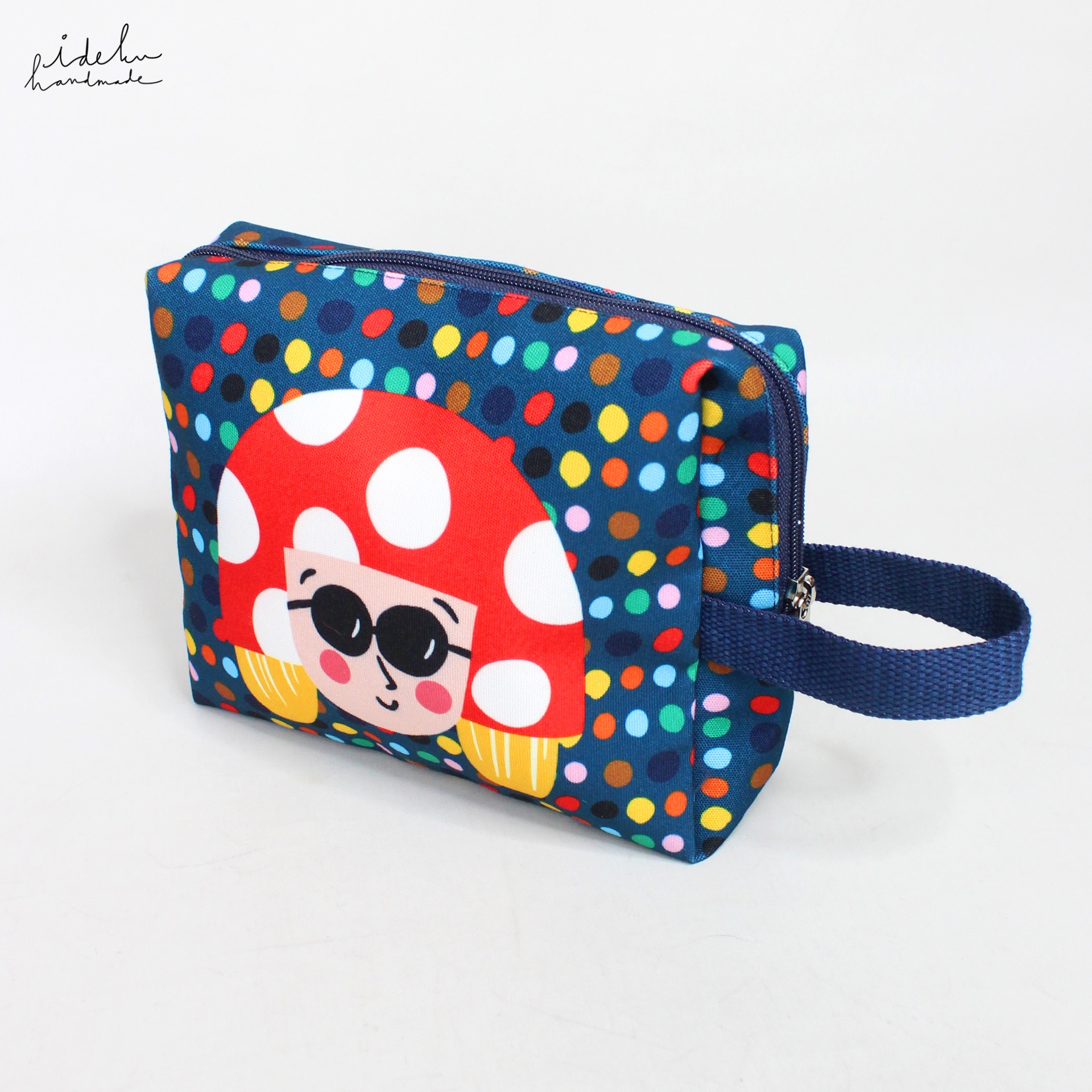Cheeky Faces Square Pouch