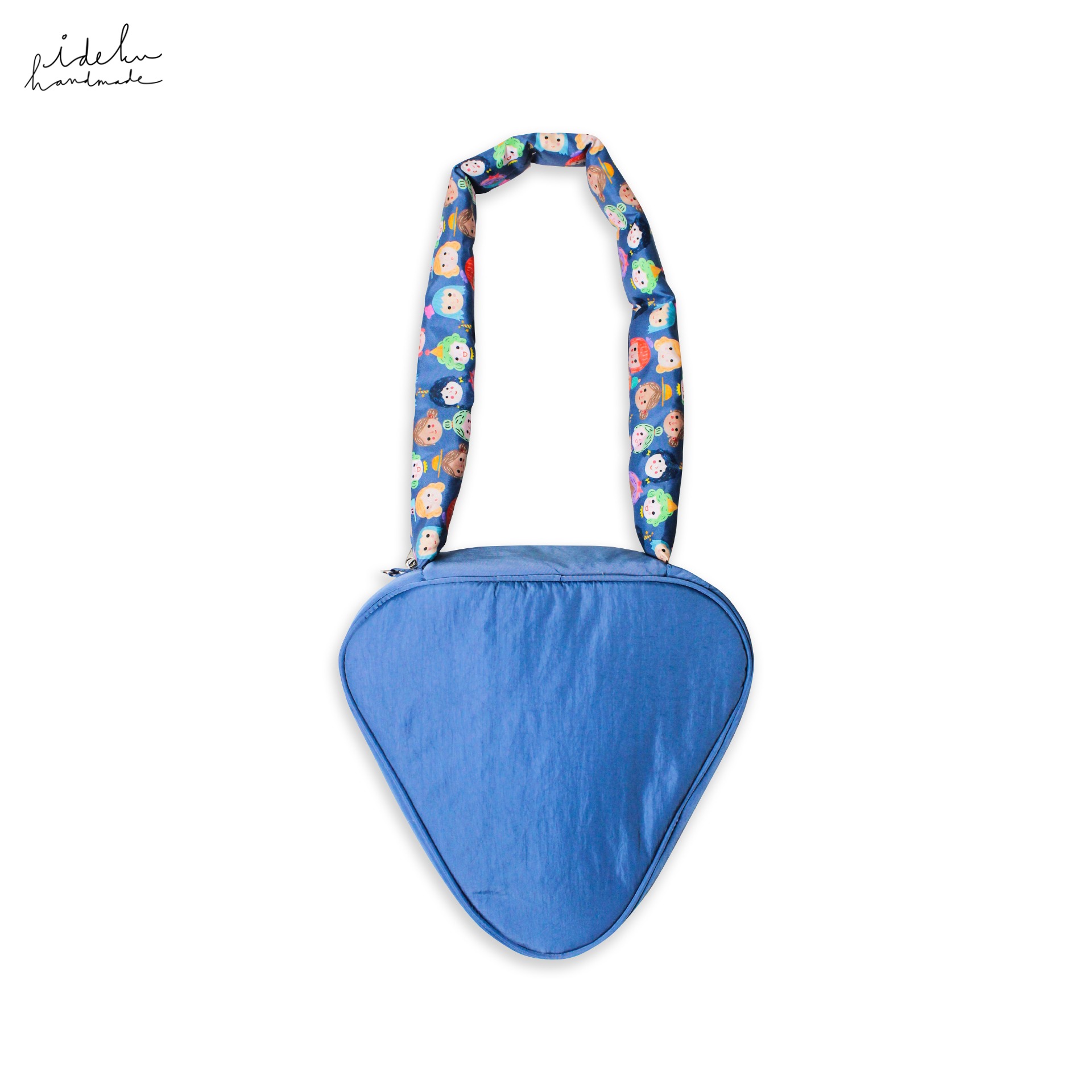 Party Faces Triangle Bag