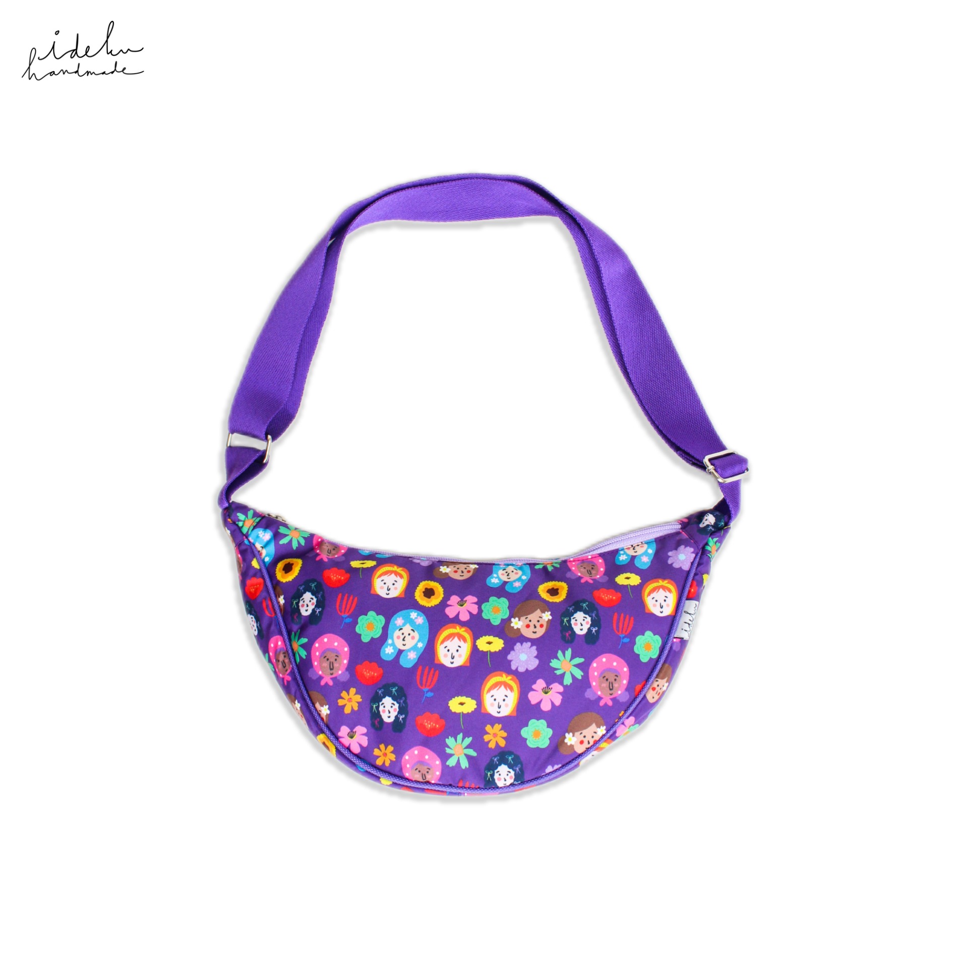 Lucky Faces Moon Bag