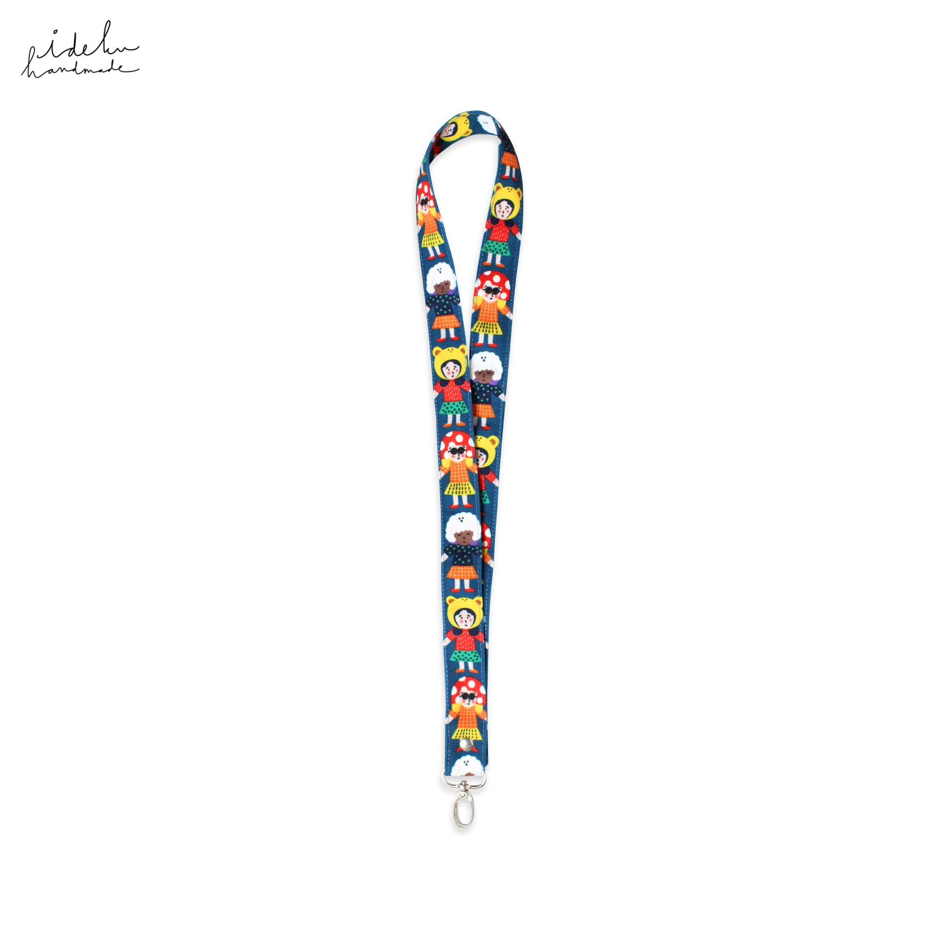 Cheeky Faces Lanyard