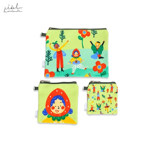 Image of Fairy Faces 3 in 1 Pouch