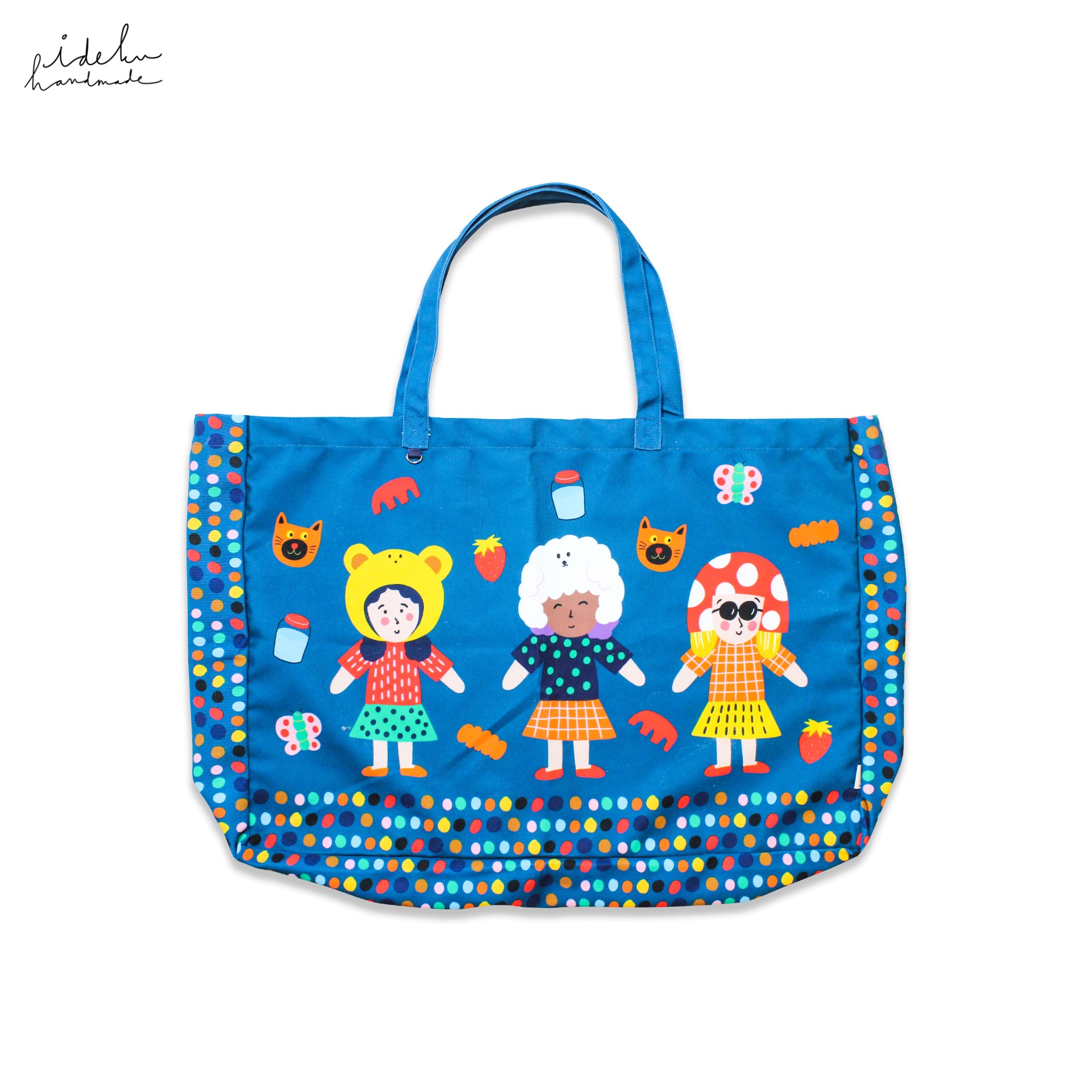 Cheeky Faces Large Bag