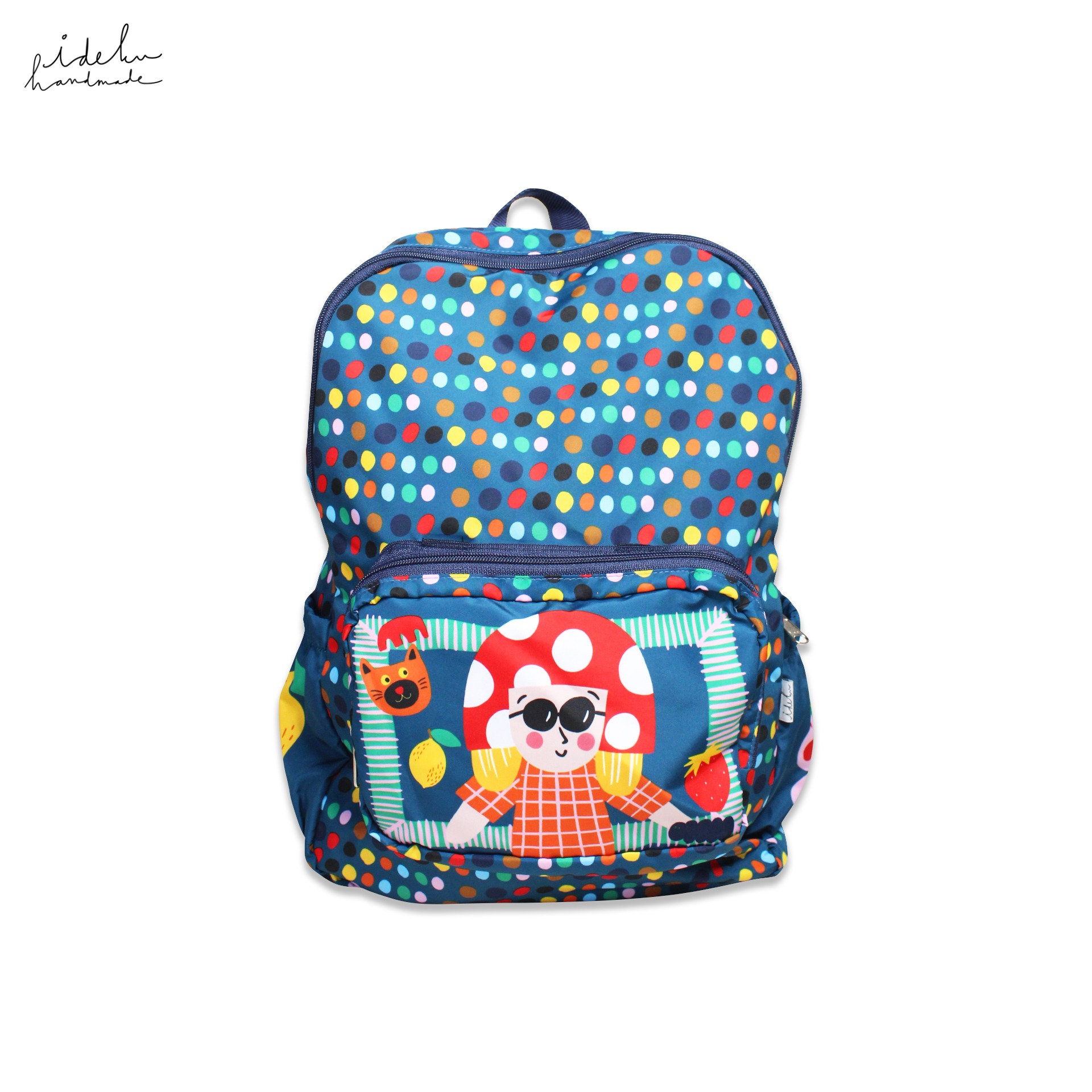 Cheeky Faces Foldable Backpack