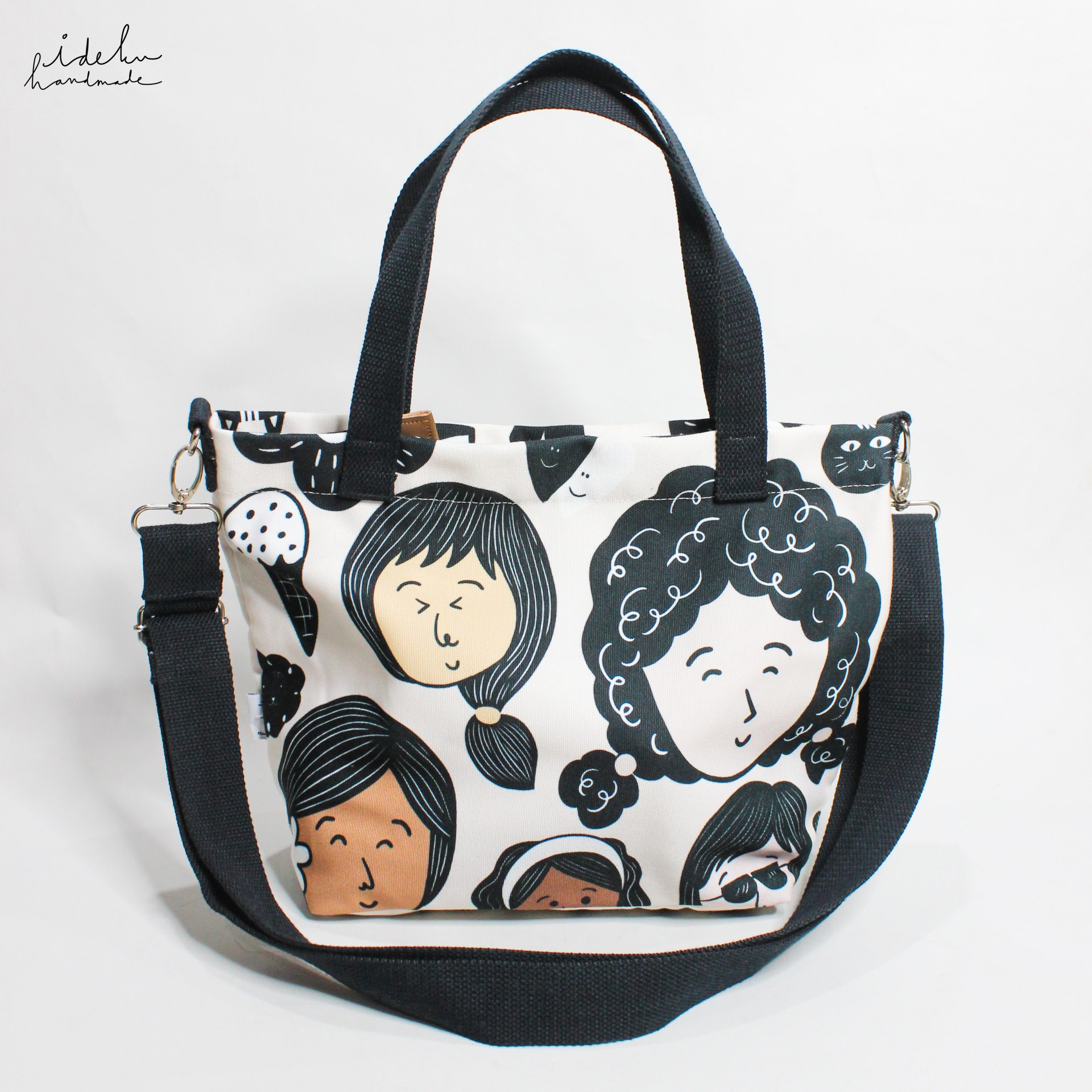 Cute Faces Mini Totebag