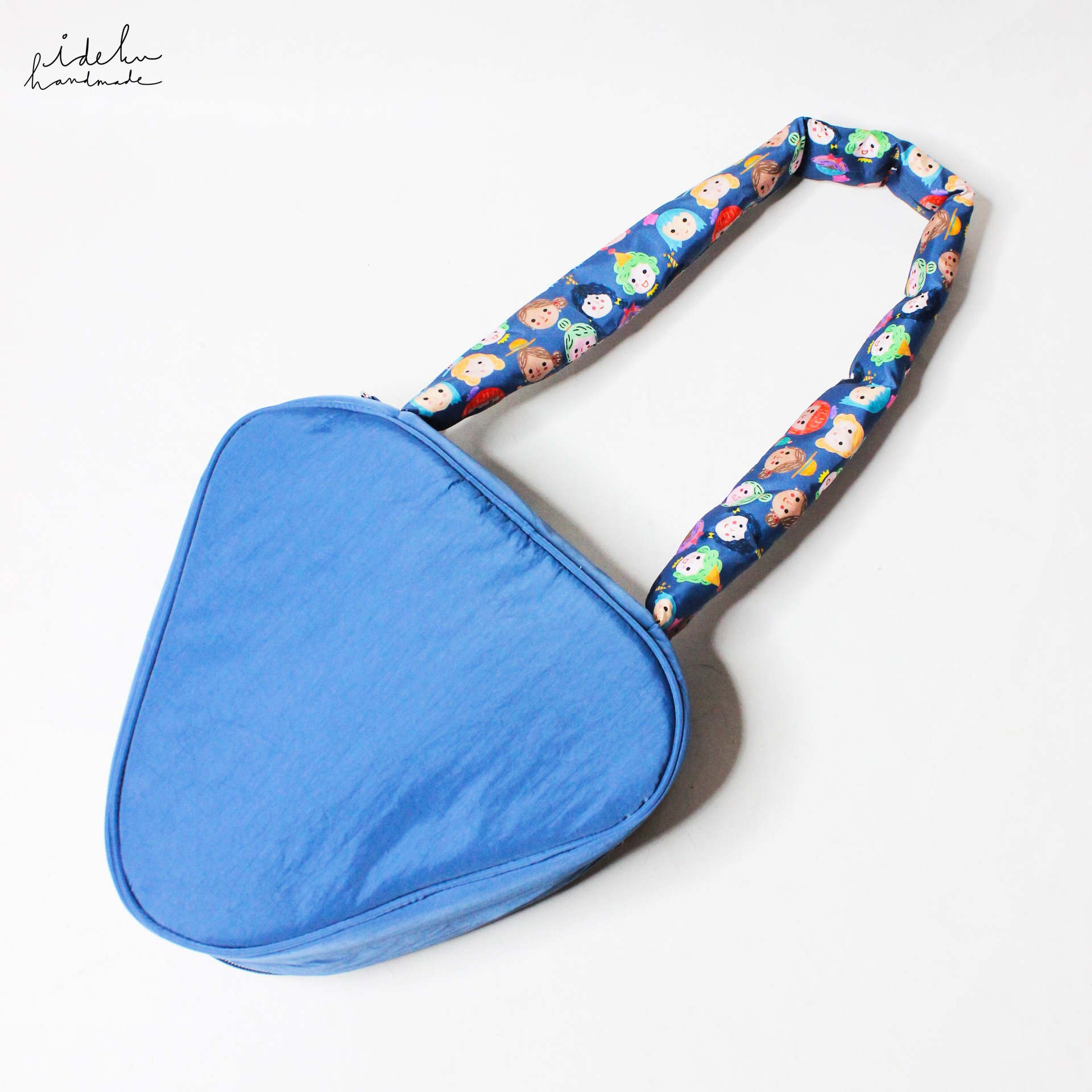 Party Faces Triangle Bag