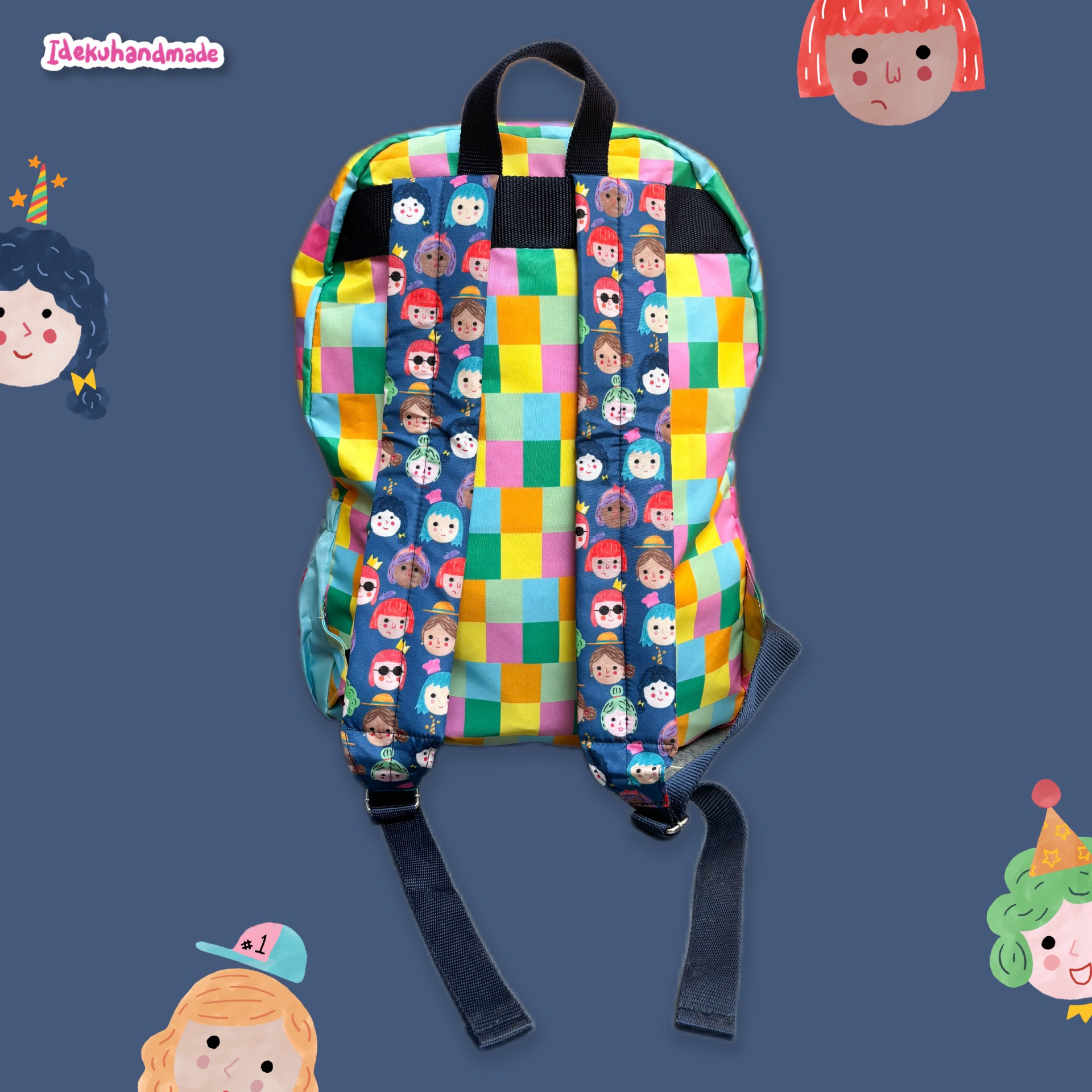 Party Faces 2.0 Foldable Backpack