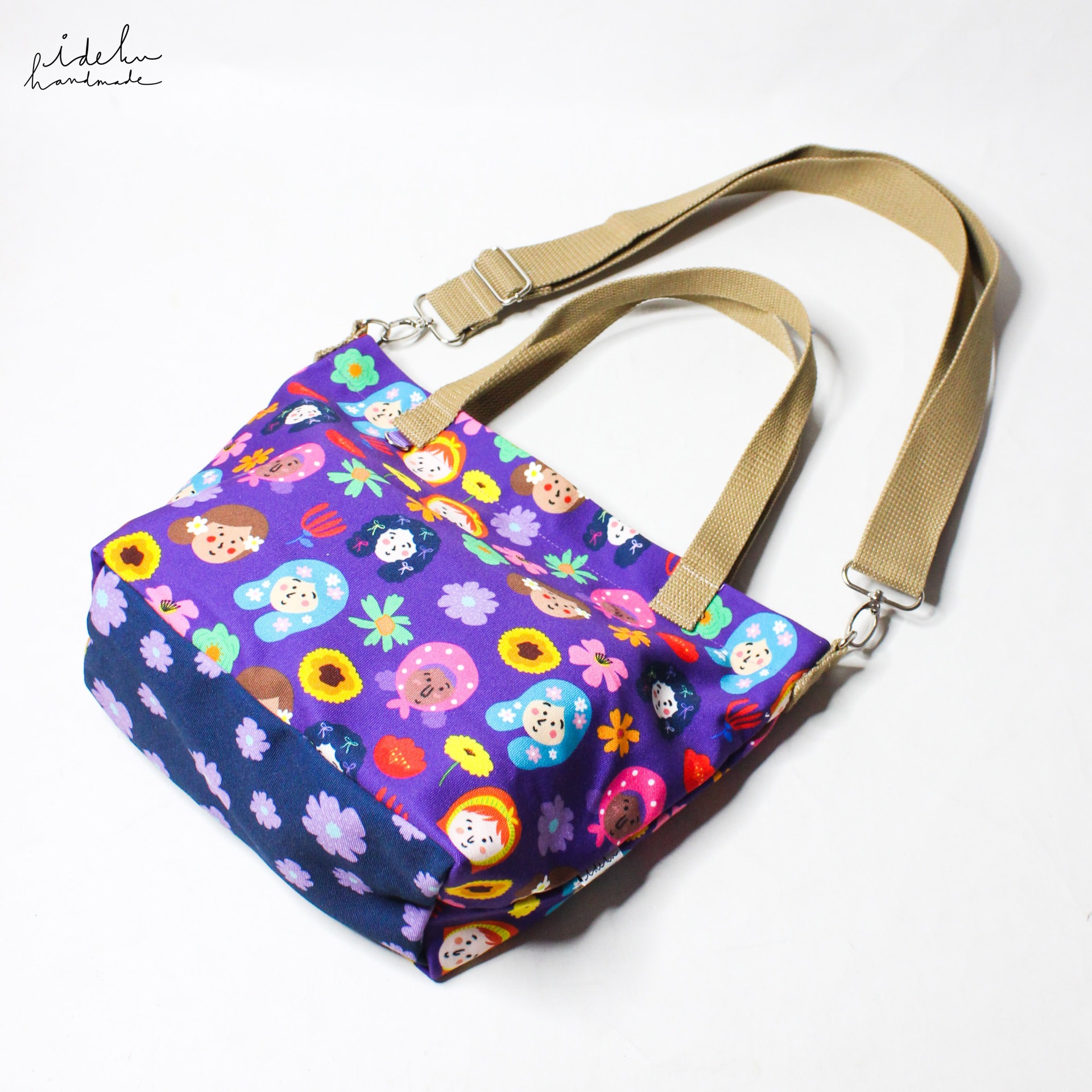 Lucky Faces Mini Tote Bag