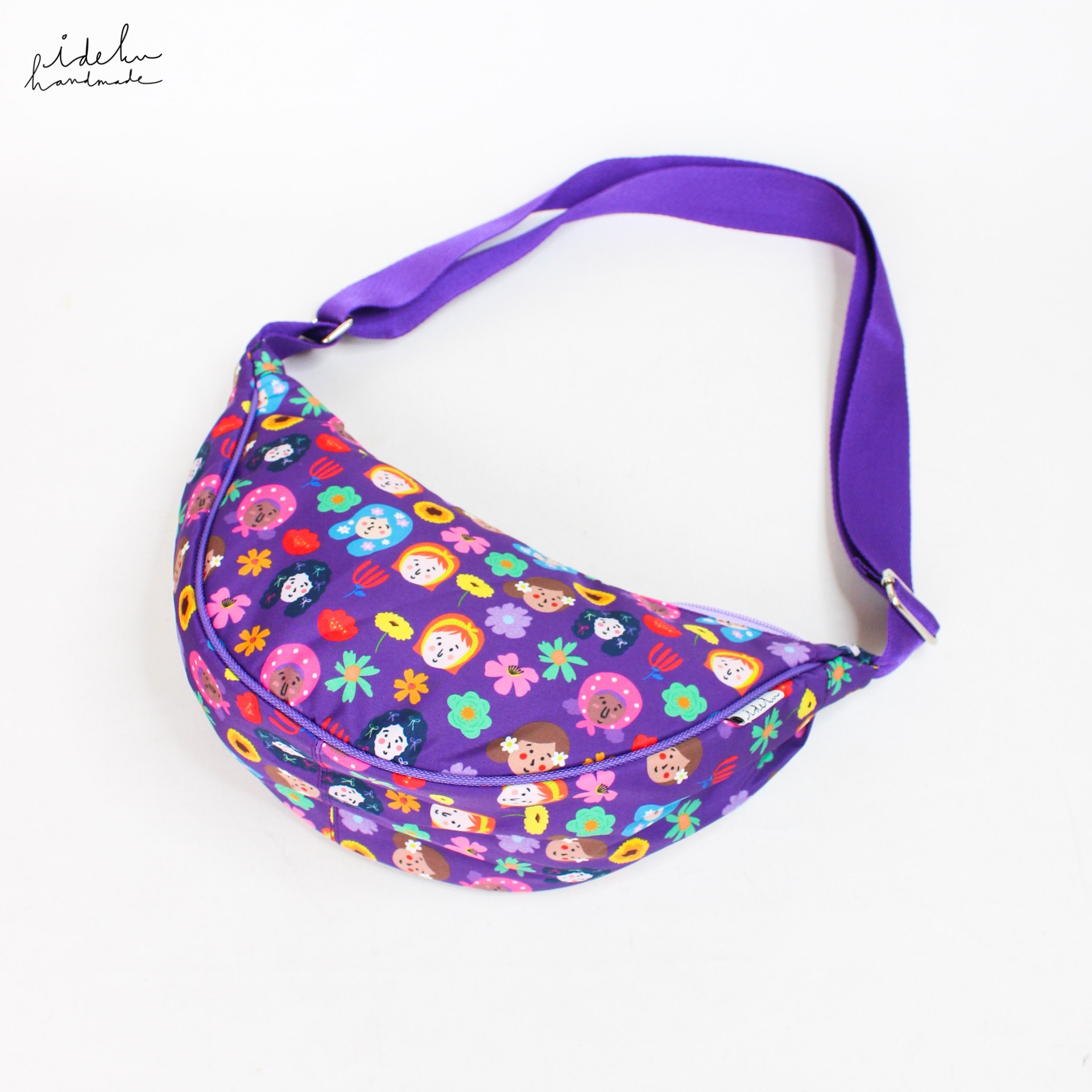 Lucky Faces Moon Bag