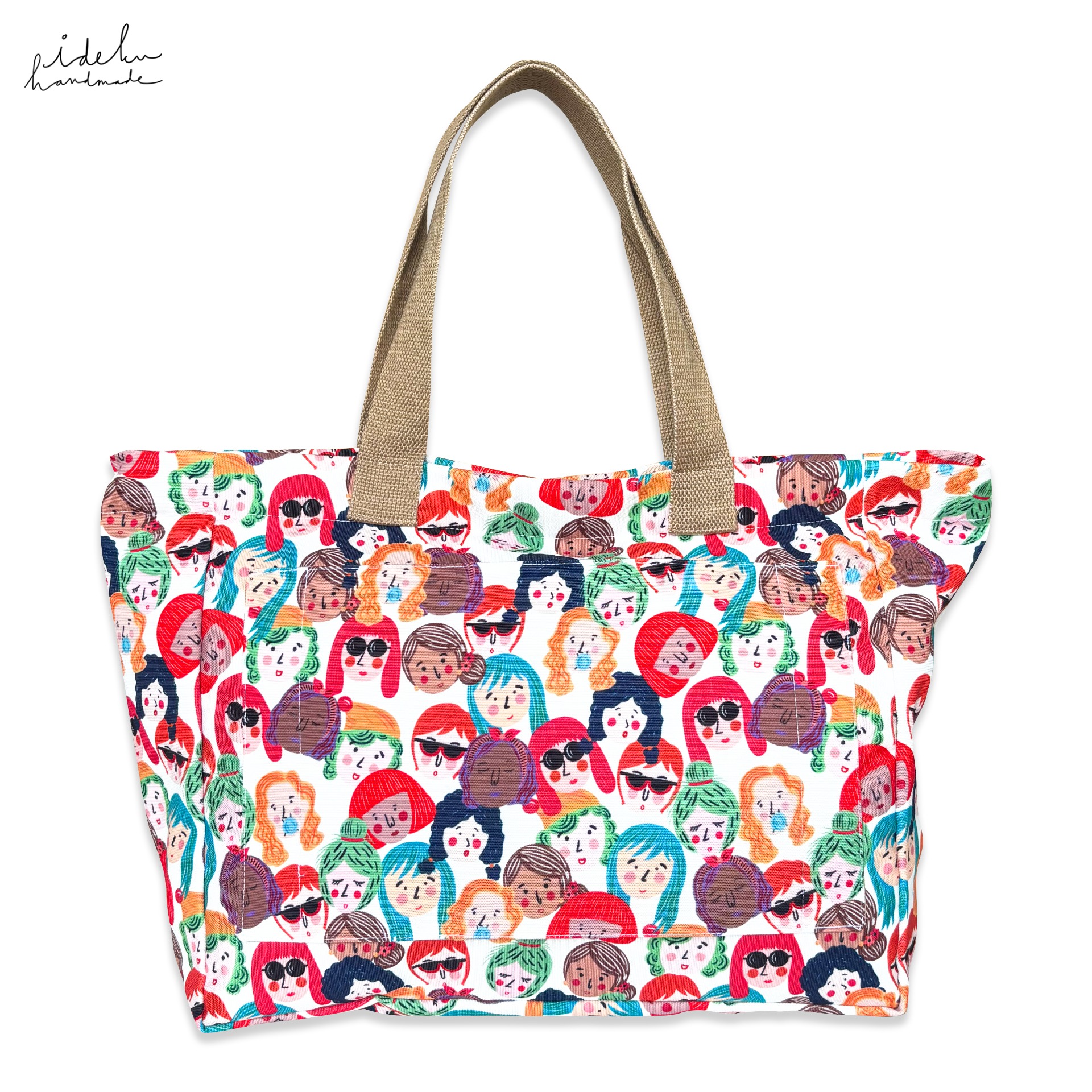 Classic Faces Travel Bag