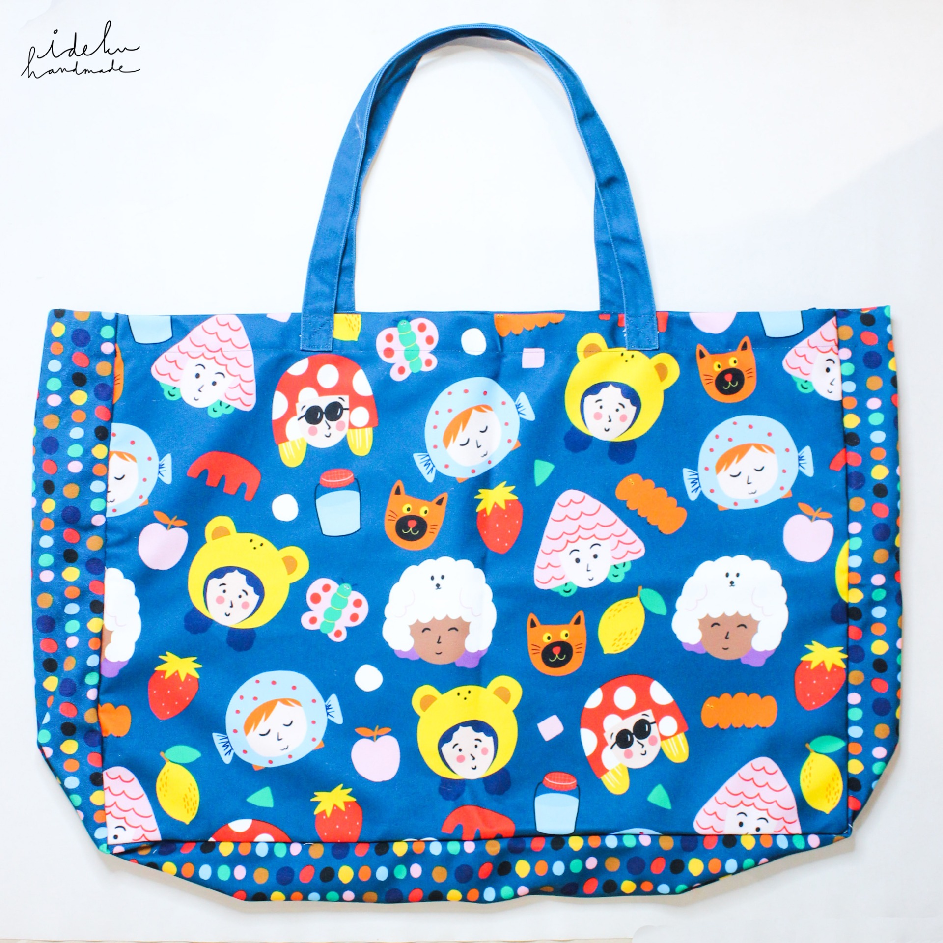 Cheeky Faces Large Bag