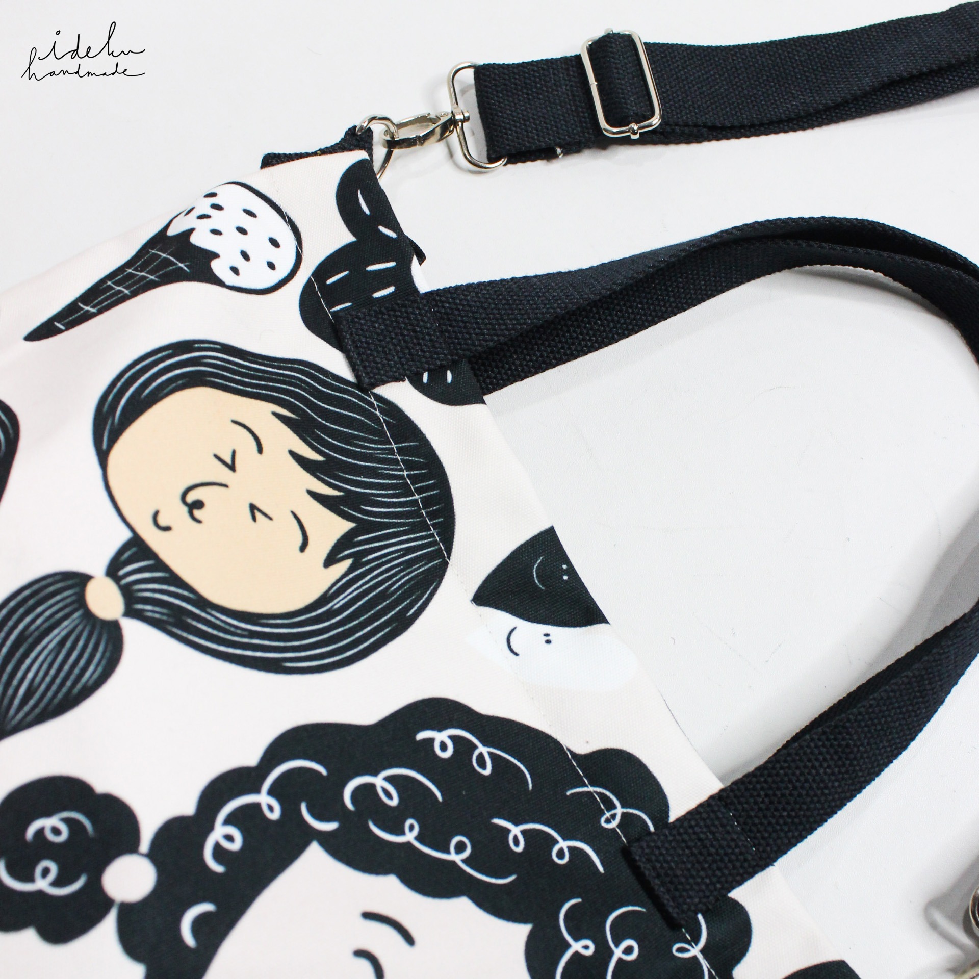 Cute Faces Mini Totebag