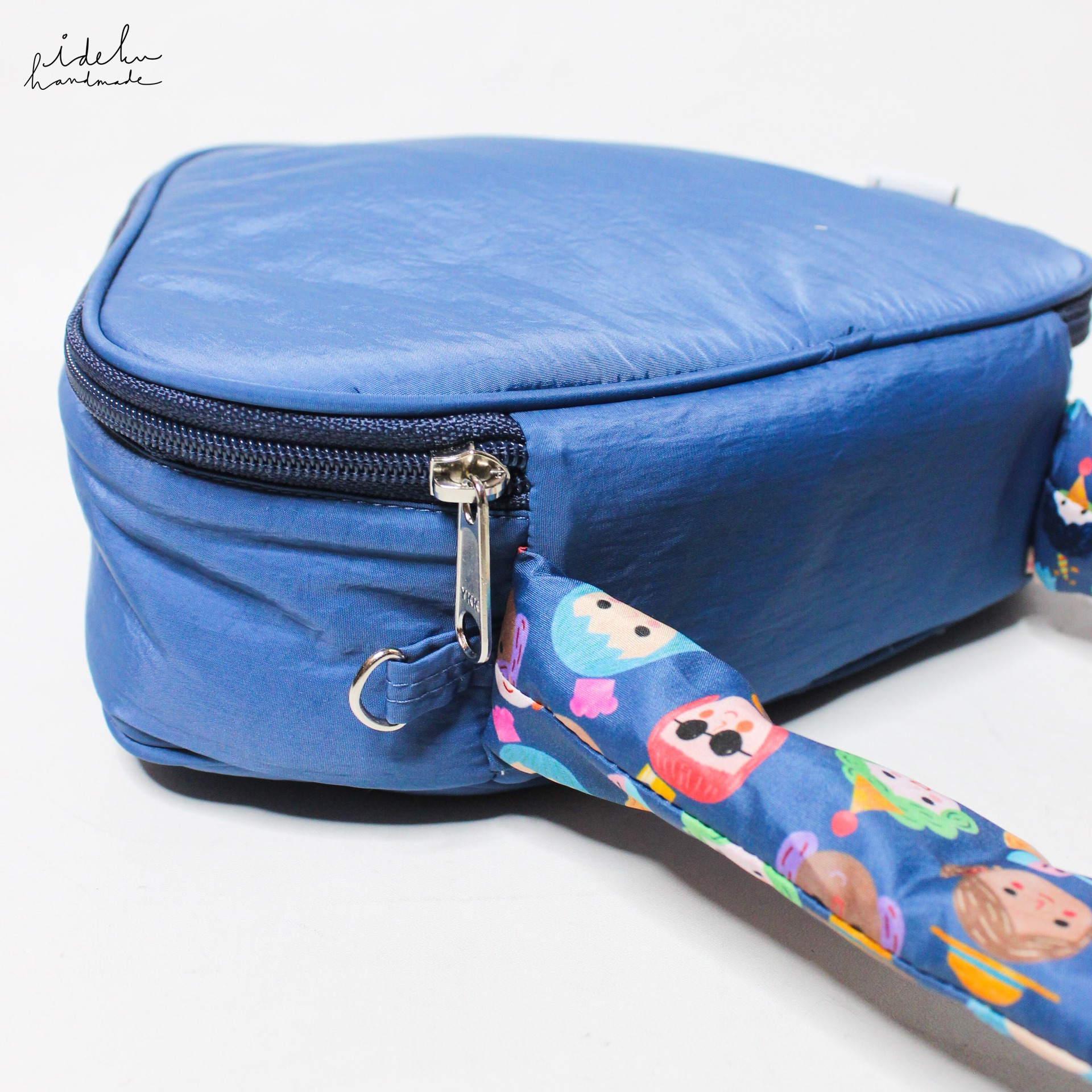 Party Faces Triangle Bag