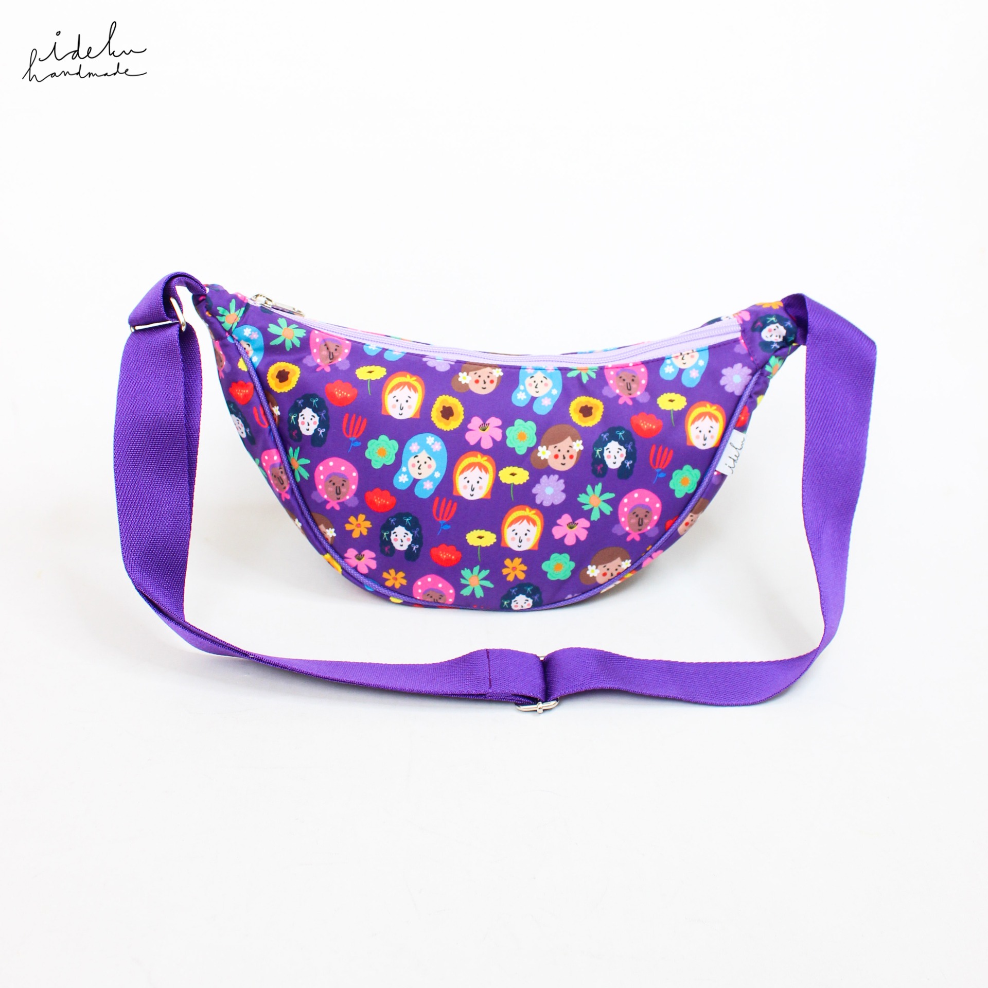 Lucky Faces Moon Bag