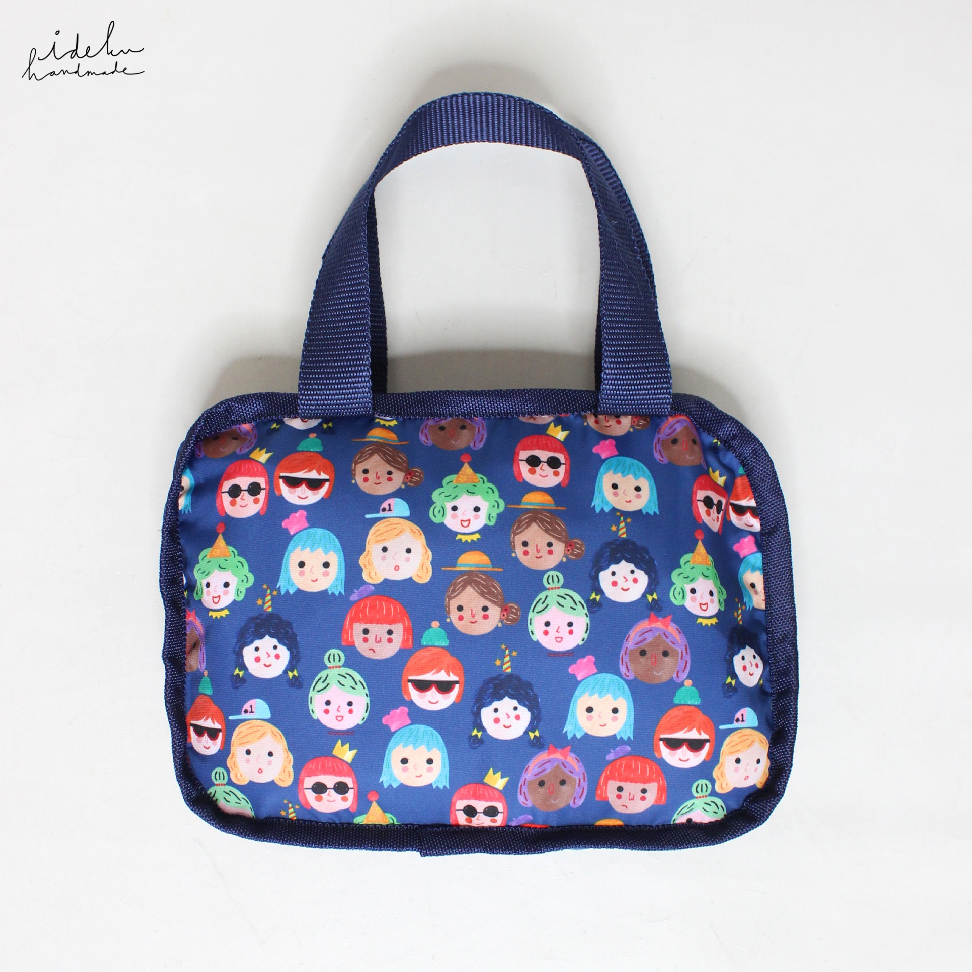 Party Faces Foldable Backpack