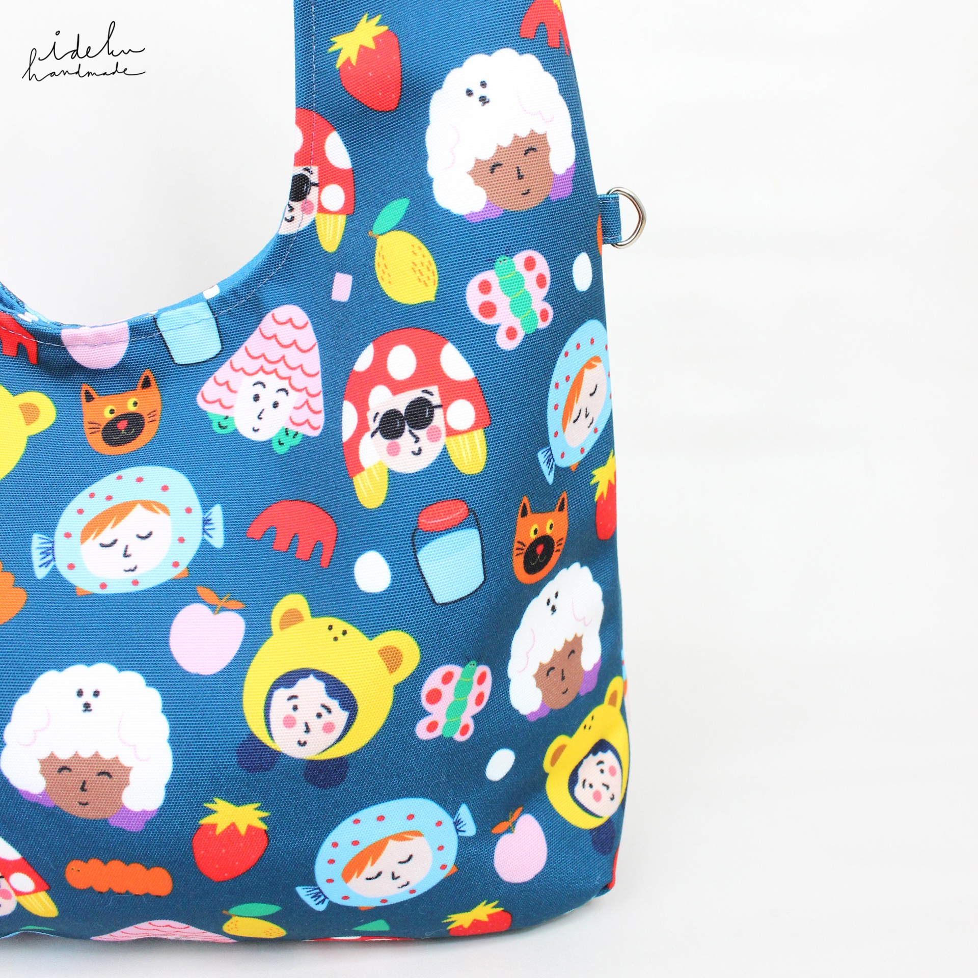 Cheeky Faces Hobo Bag
