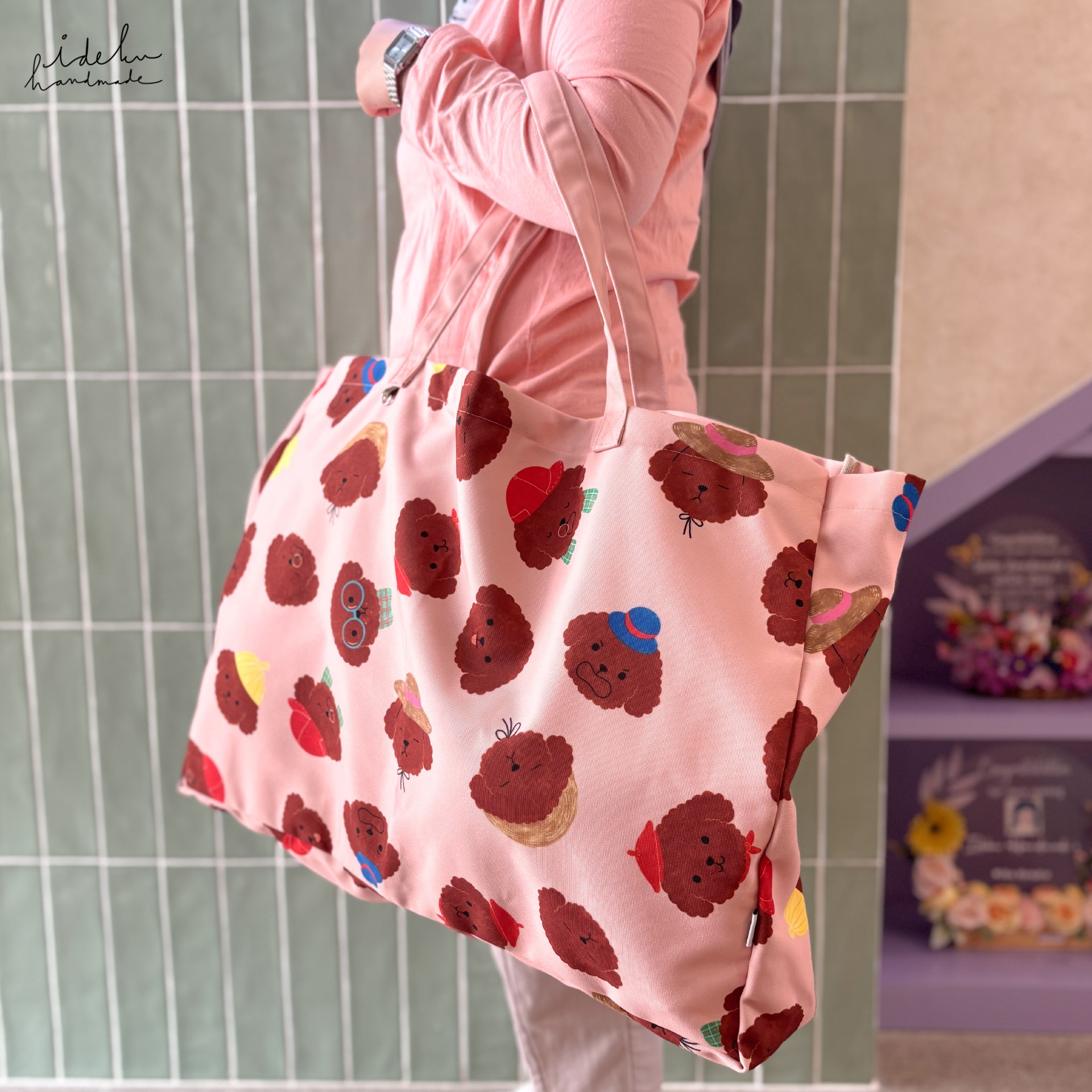 Poodle Large Bag