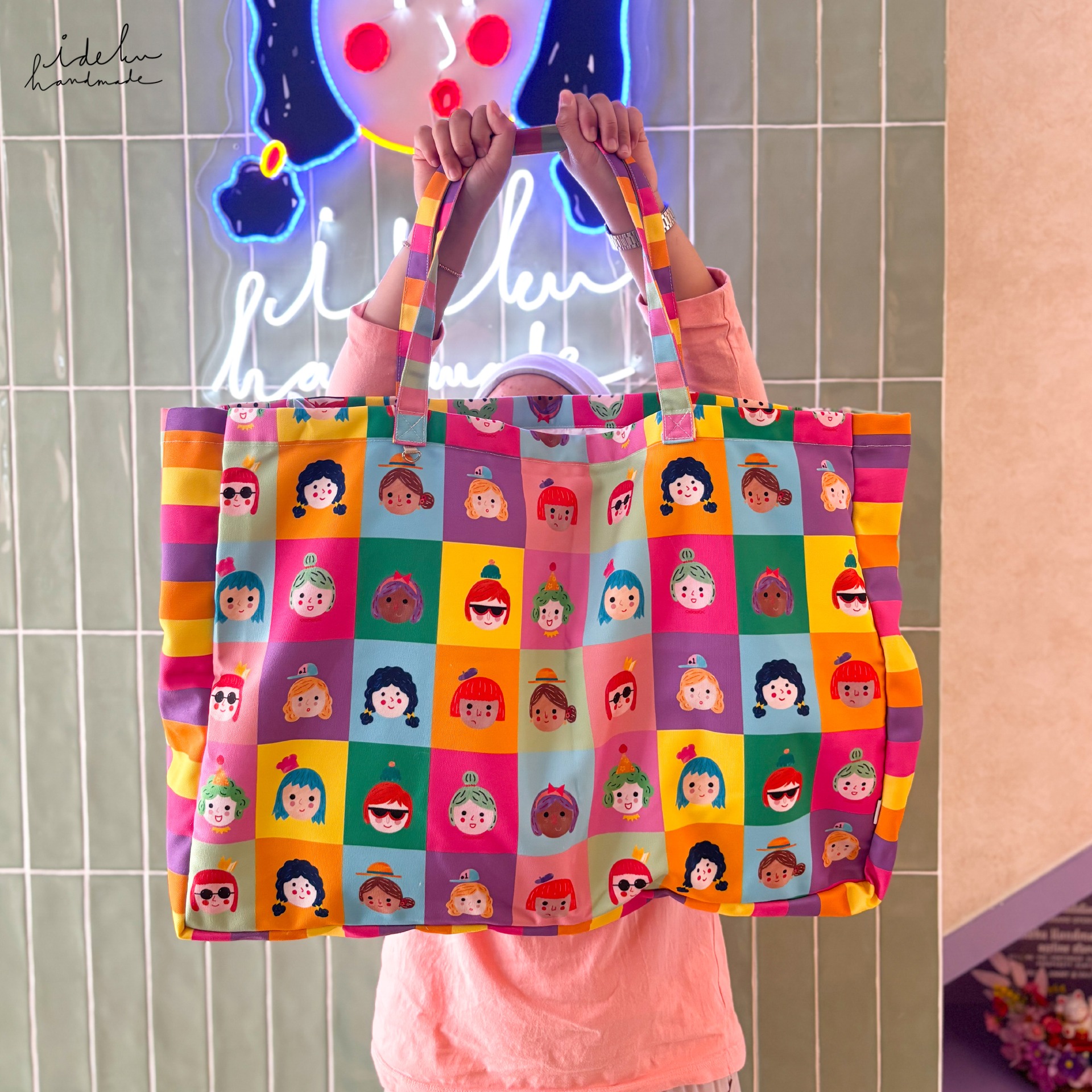 Party Faces 2.0 Large Bag