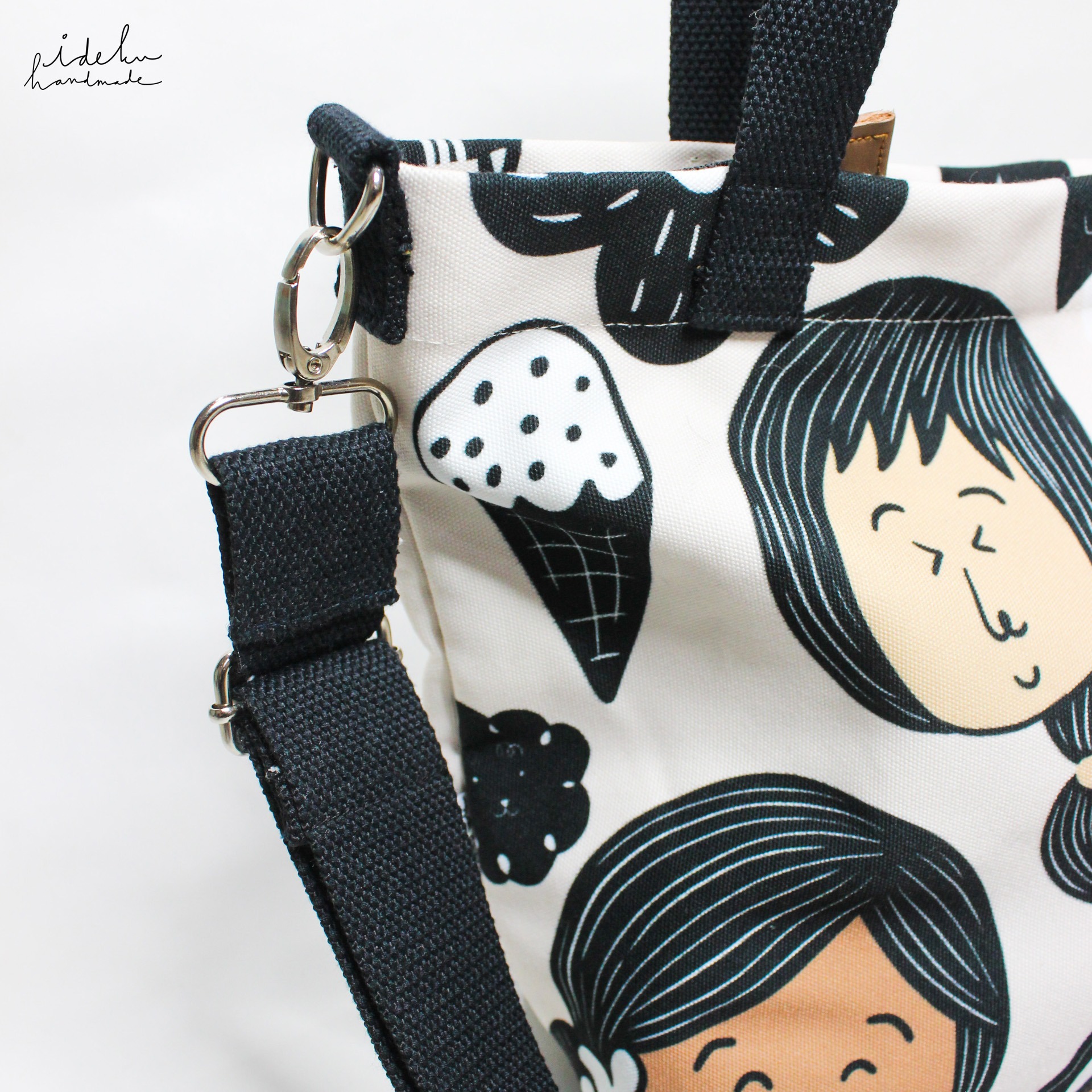 Cute Faces Mini Totebag