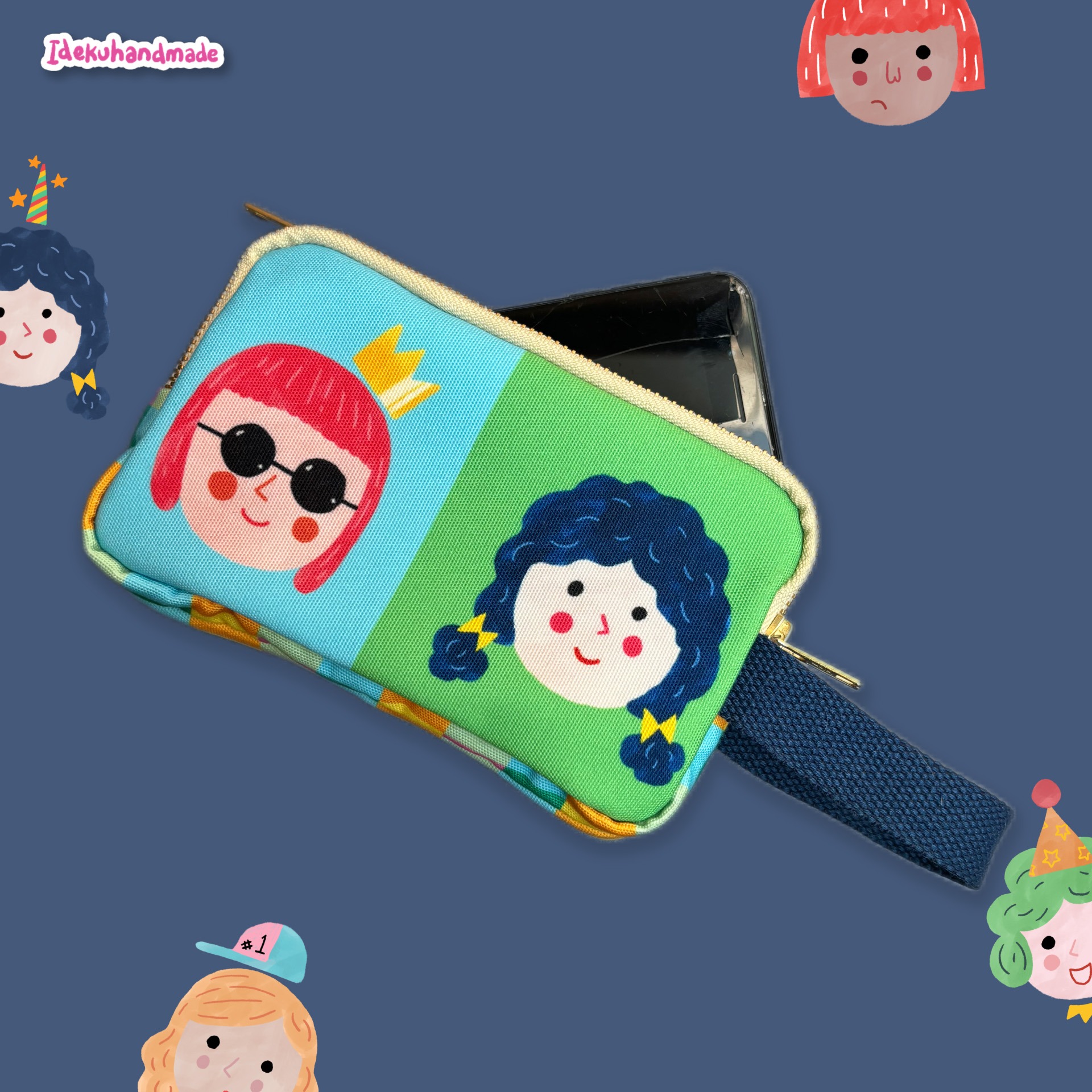 Party Faces 2.0 Hp Pouch