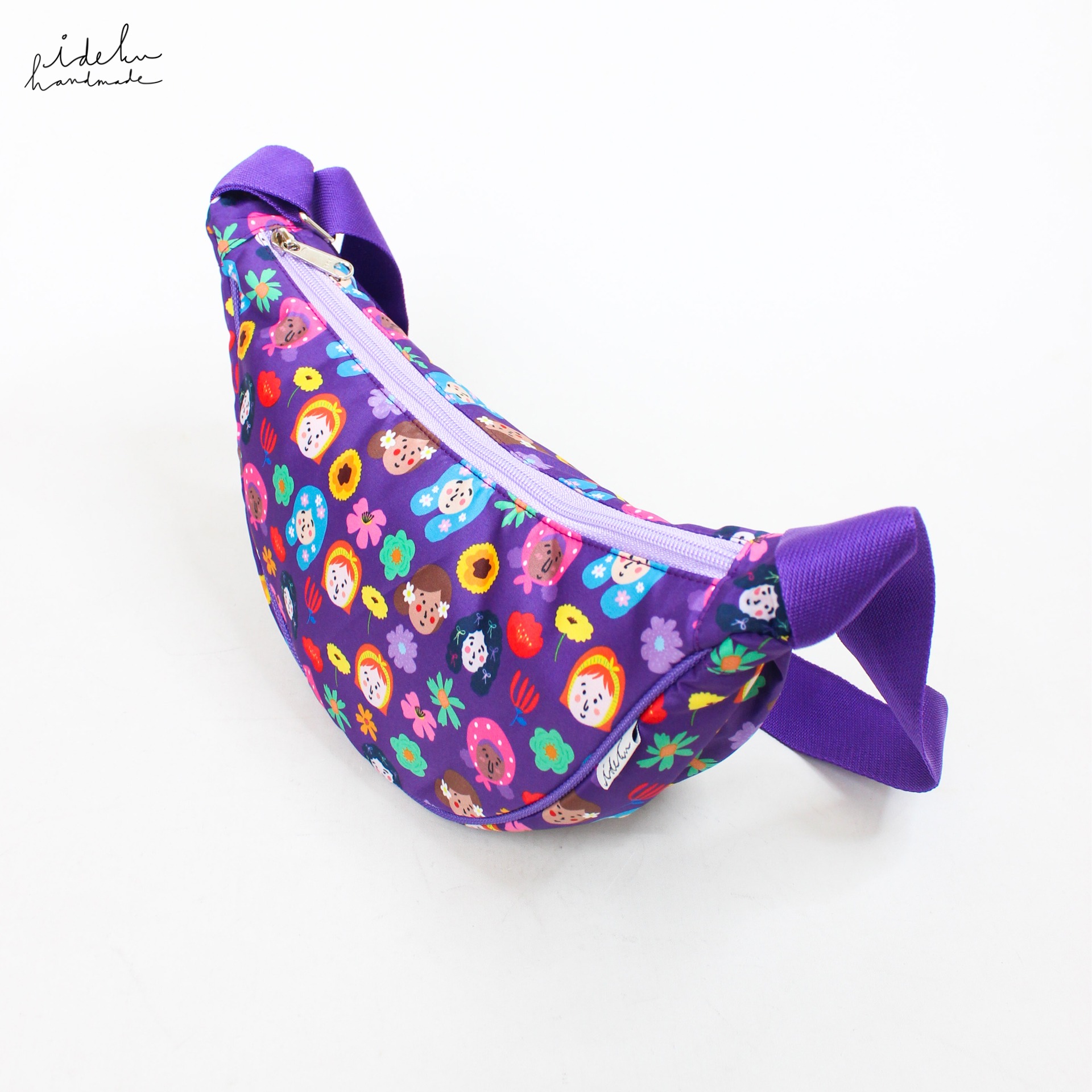 Lucky Faces Moon Bag