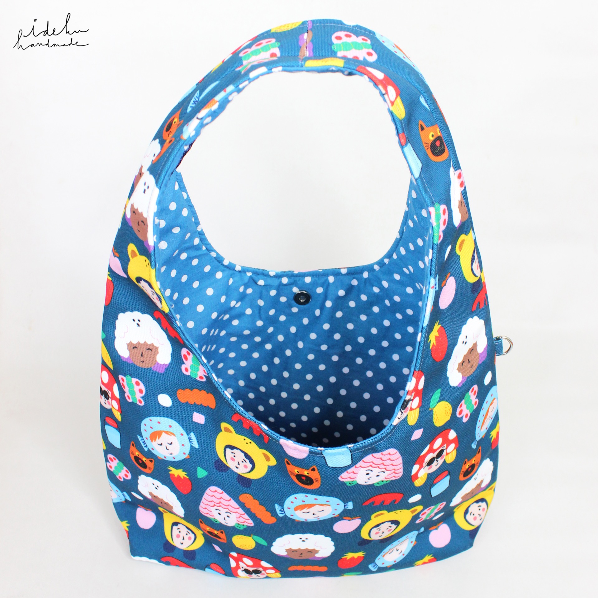 Cheeky Faces Hobo Bag