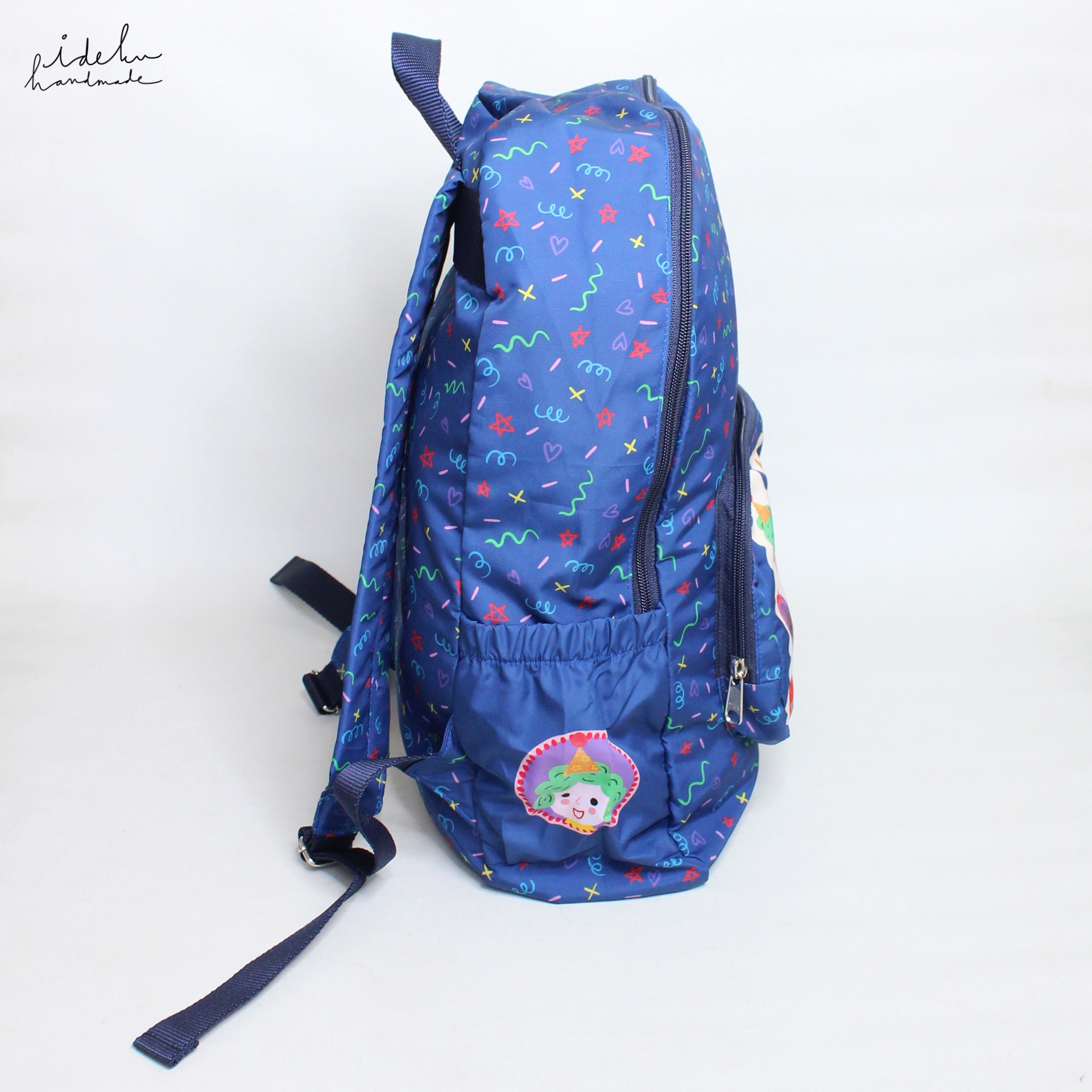 Party Faces Foldable Backpack