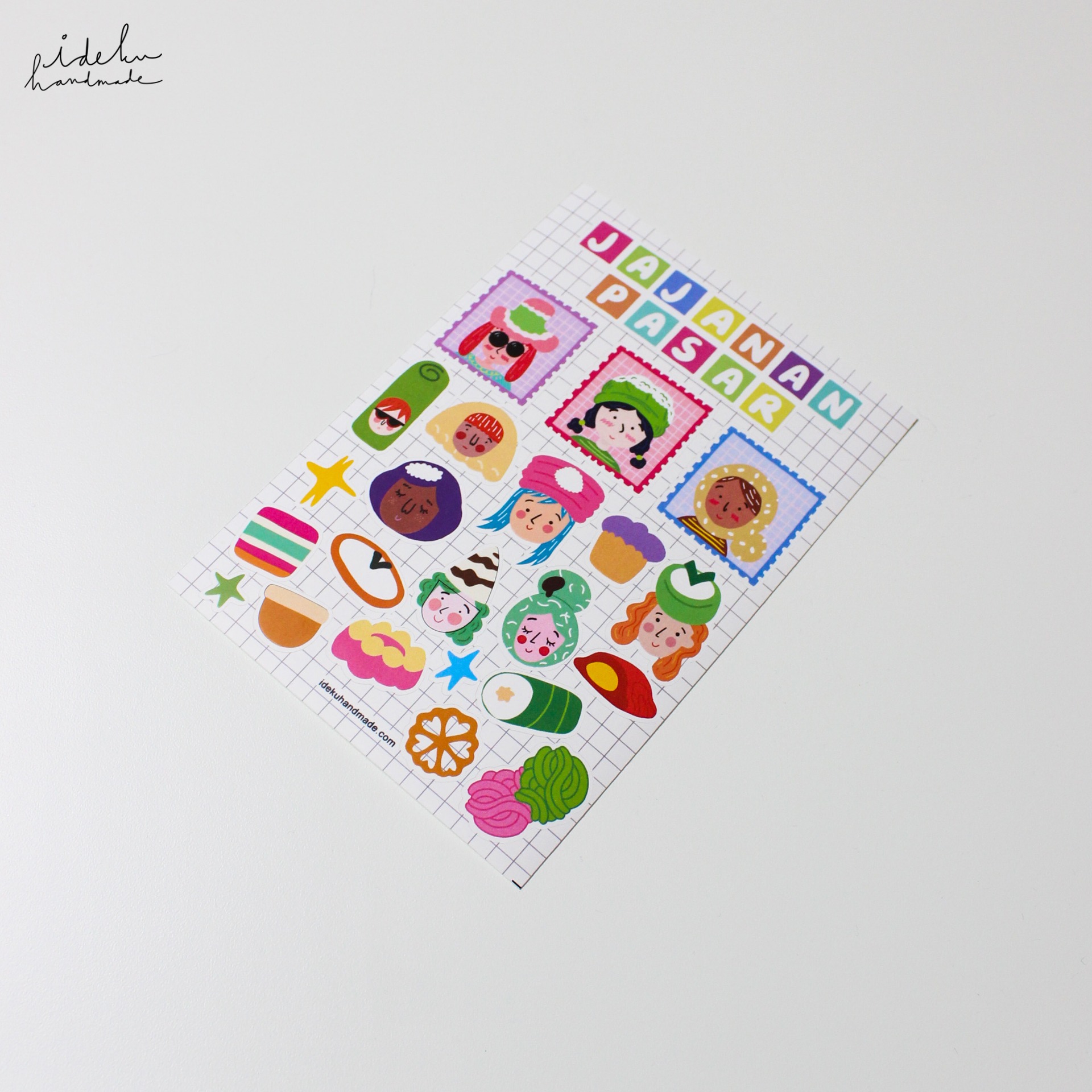 Jajanan Pasar Sticker Sheets