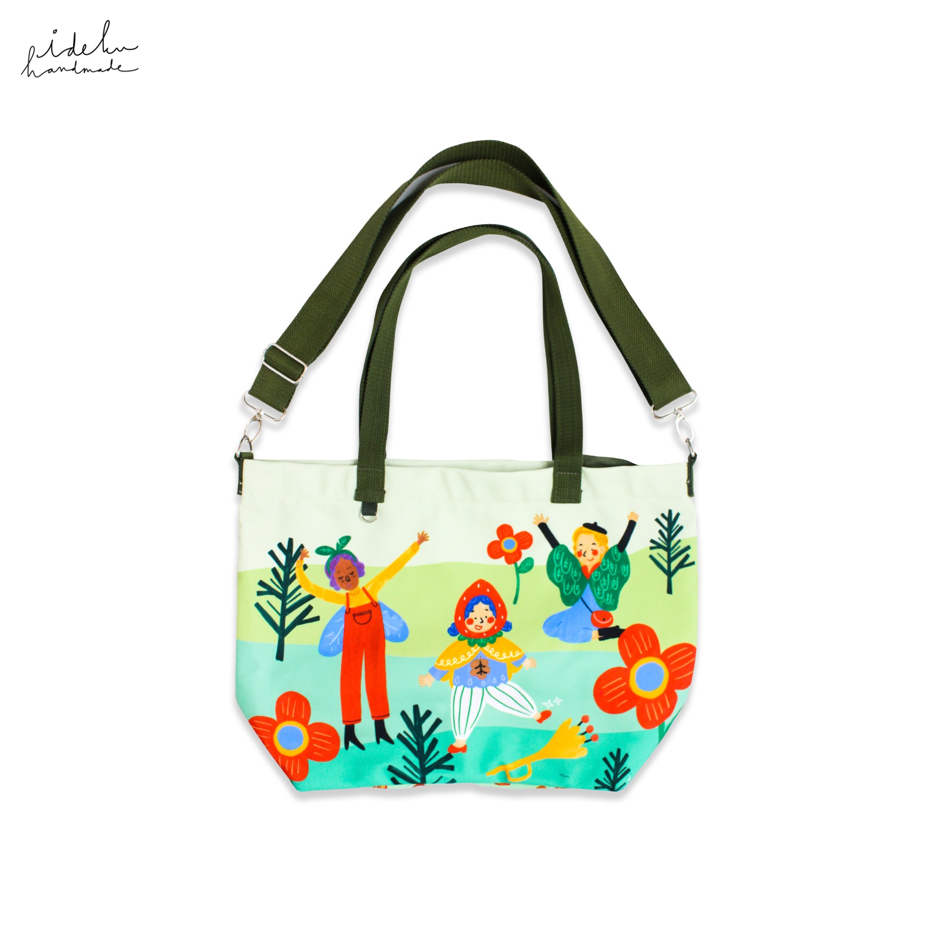 Fairy Faces Totebag