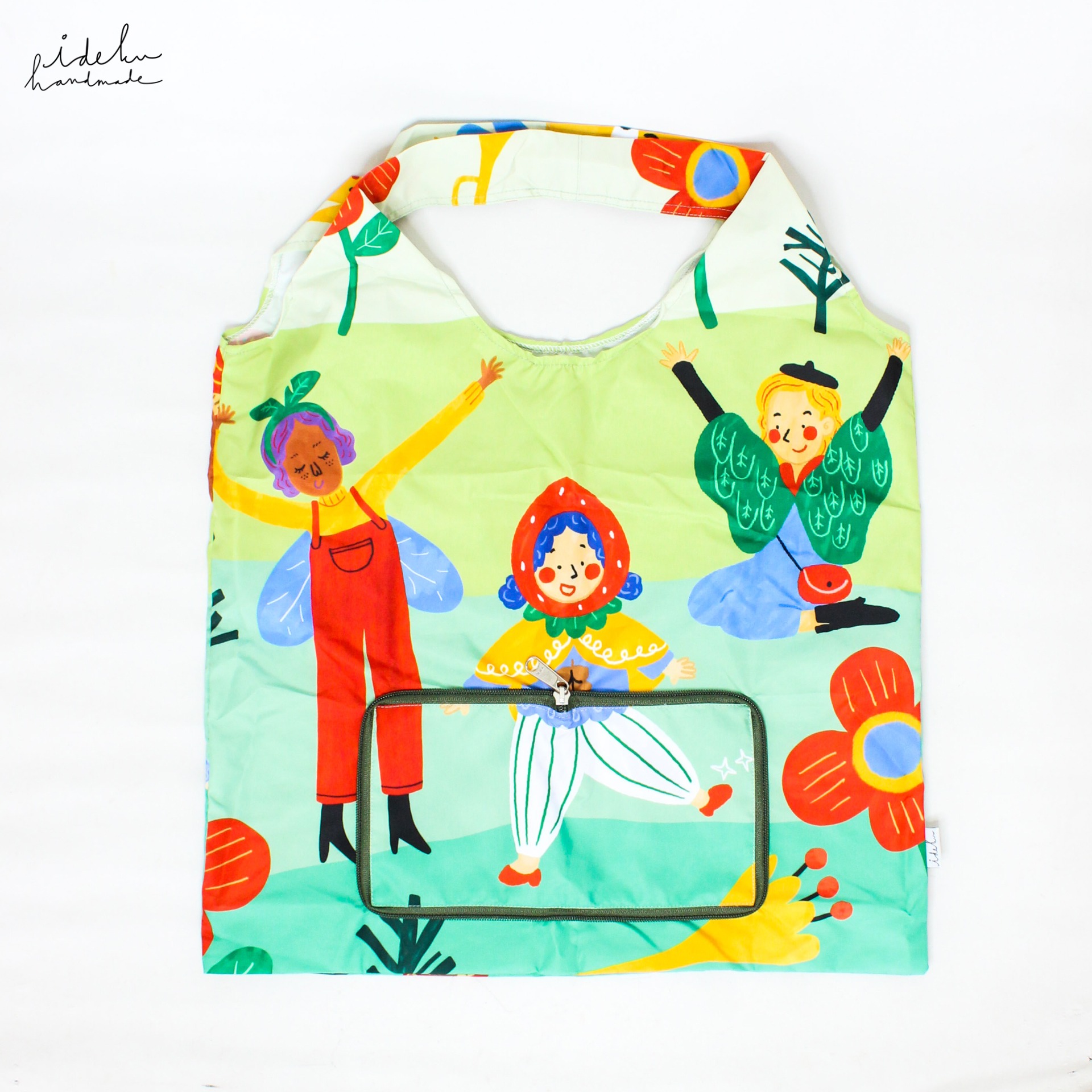 Fairy Faces Shopping Bag