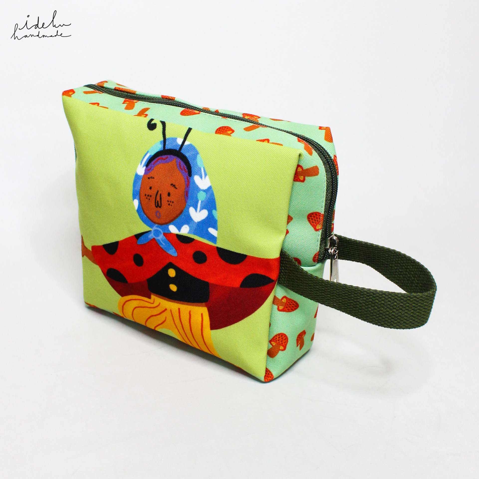 Fairy Faces Square Pouch