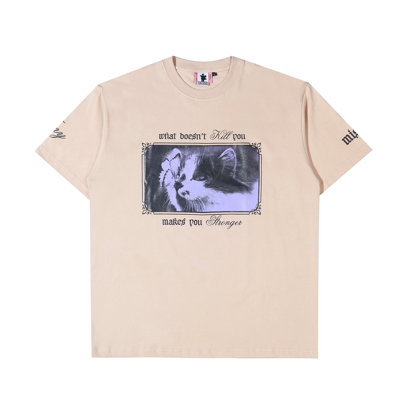 Toko Misteri x Tiny: Kitten T-shirt (Creme)