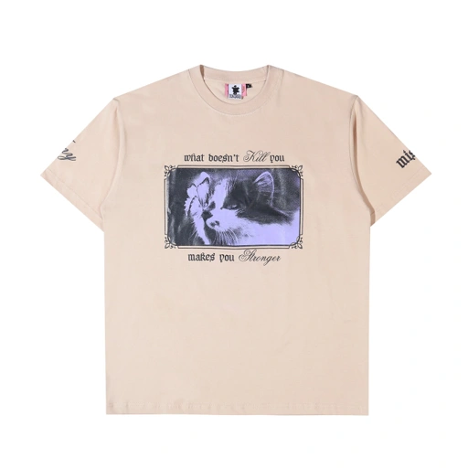 Image of Toko Misteri x Tiny: Kitten T-shirt (Creme)