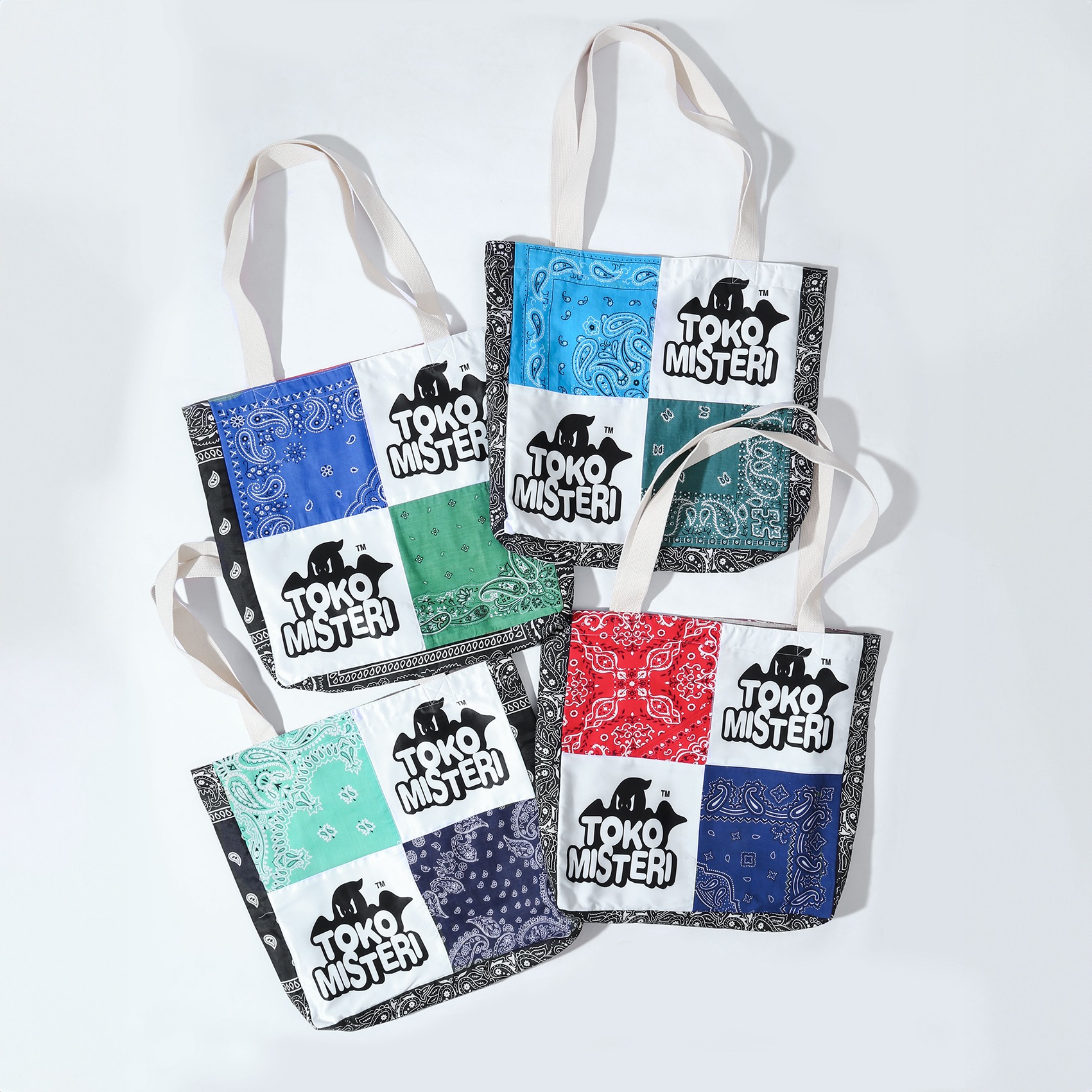 Toko Misteri Bandana Tote Bag