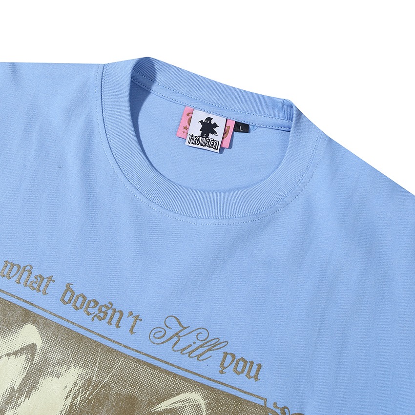 Toko Misteri x Tiny: Kitten T-shirt (Sky Blue)